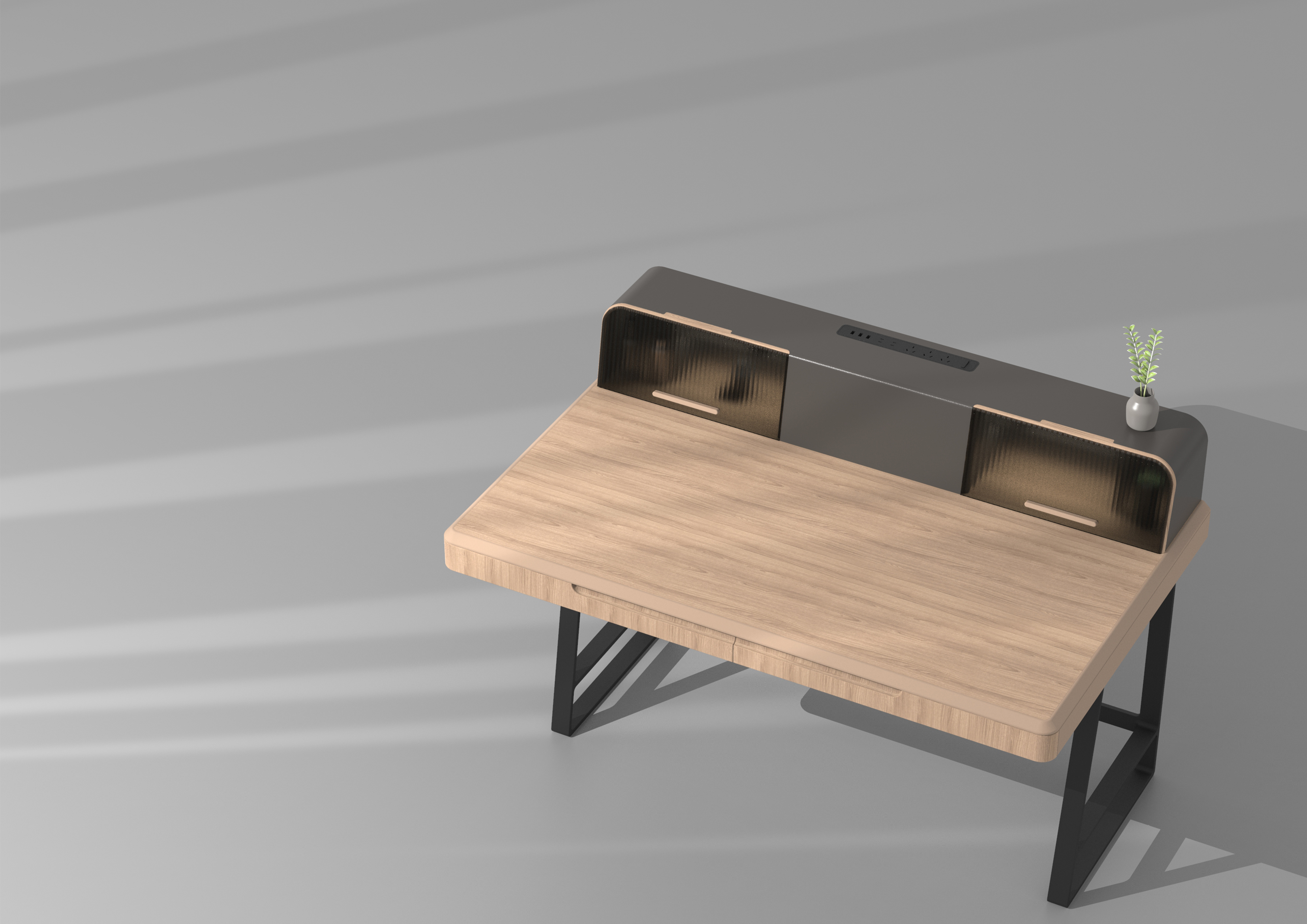 Female design，desk，