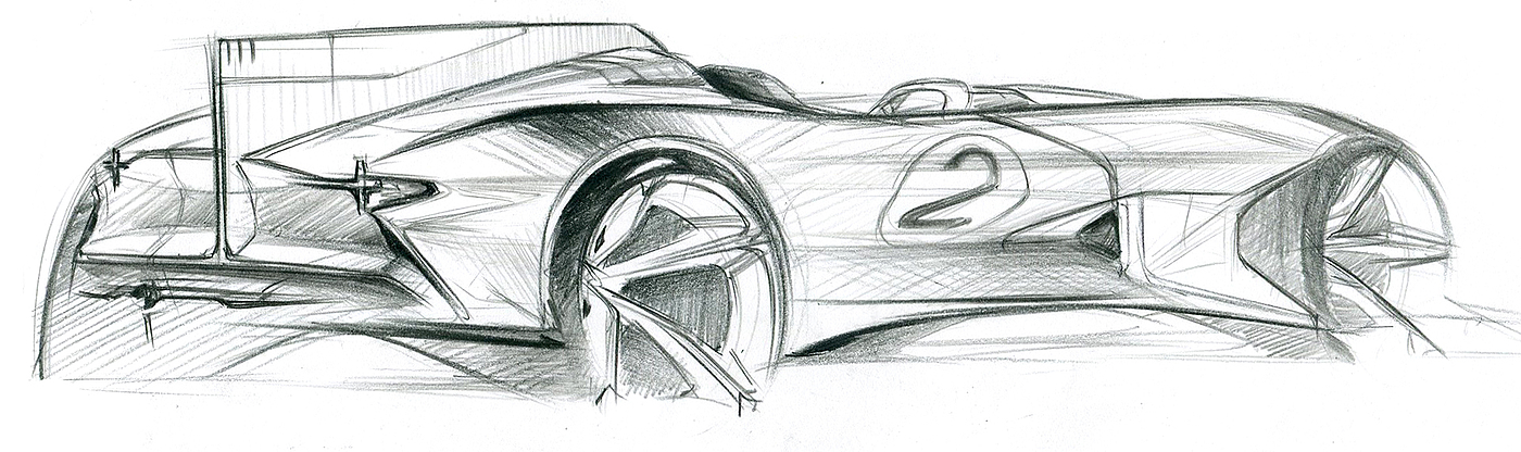 automobile，Hand drawn，Line，