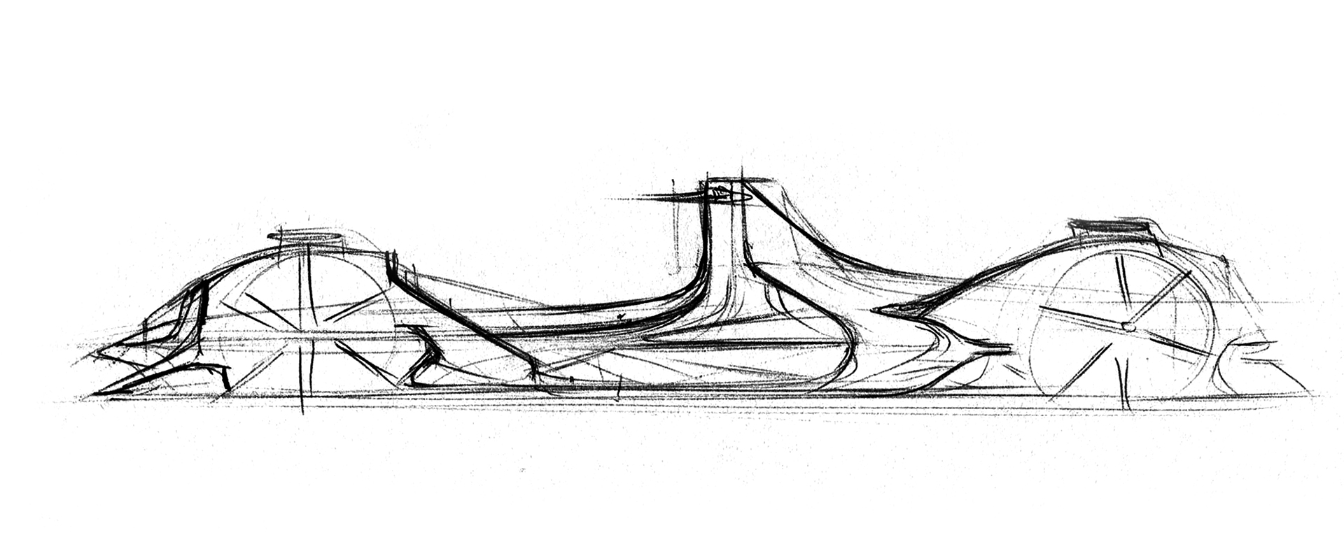 Hand drawn，automobile，Line，