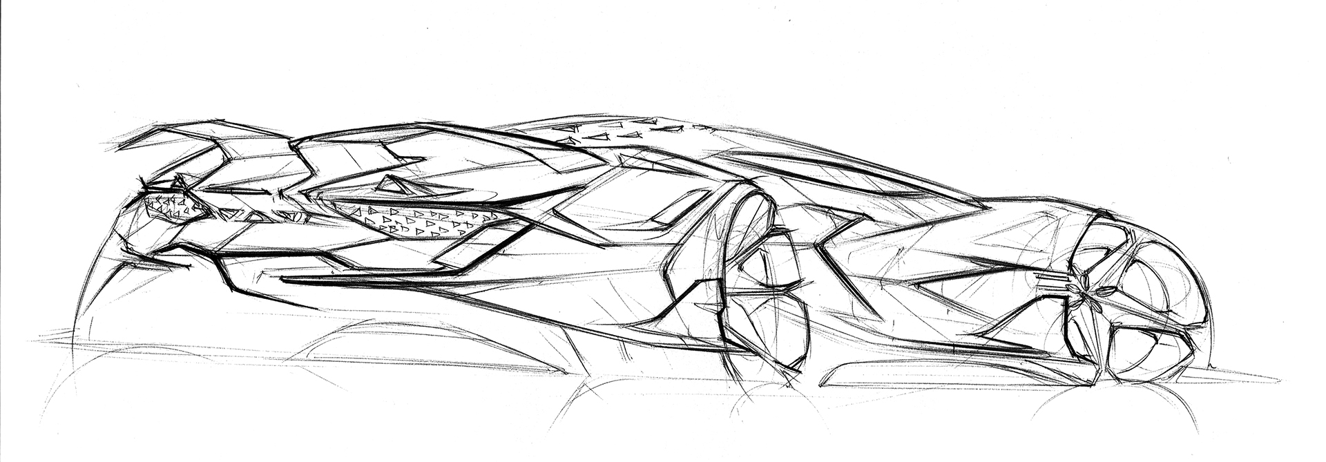 Hand drawn，automobile，Line，