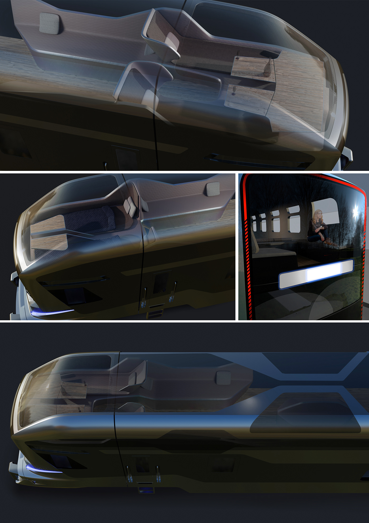 AIRSCP，Double deck train，reddot，train，rail transit，