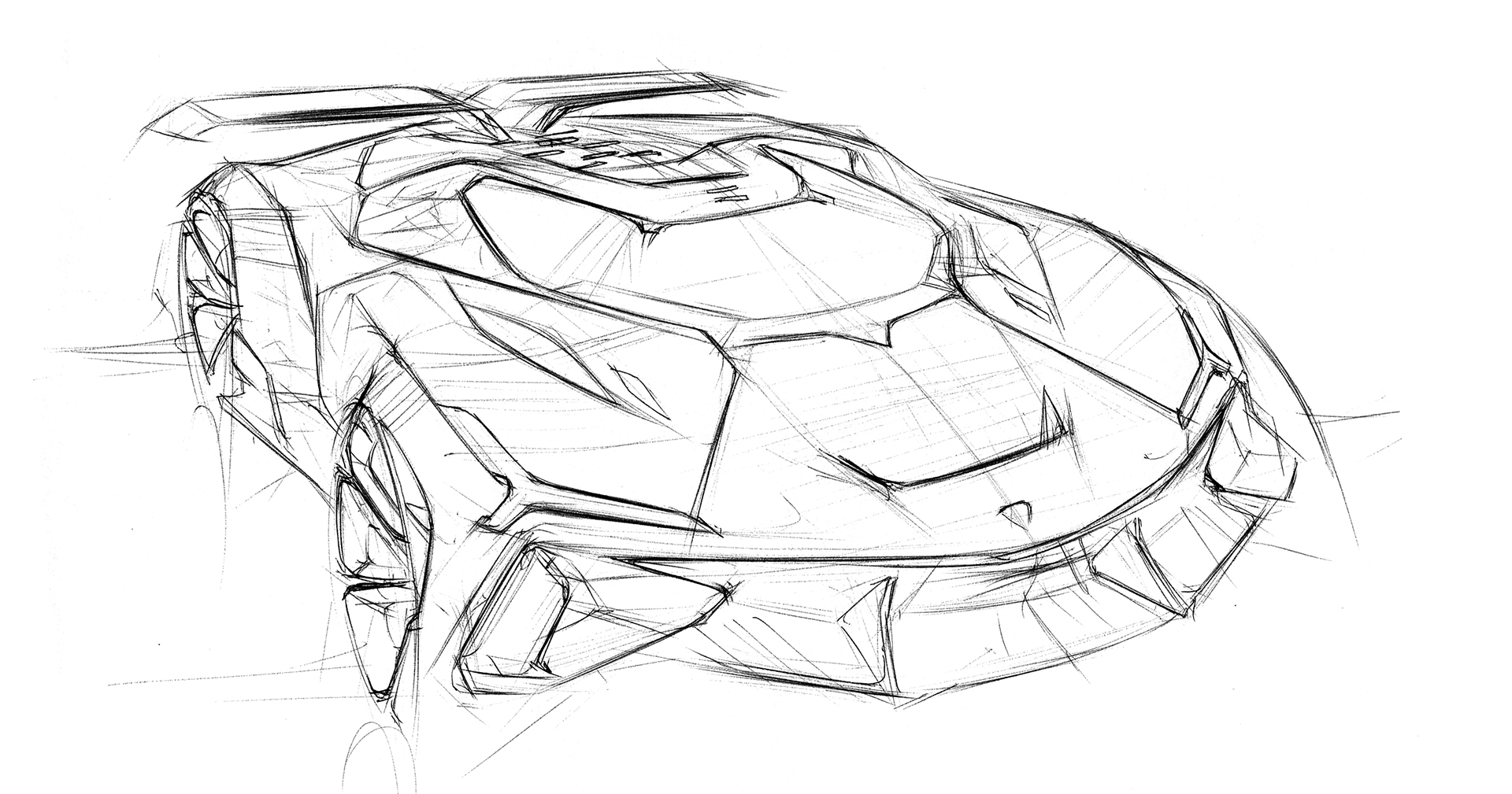 Hand drawn，automobile，Line，