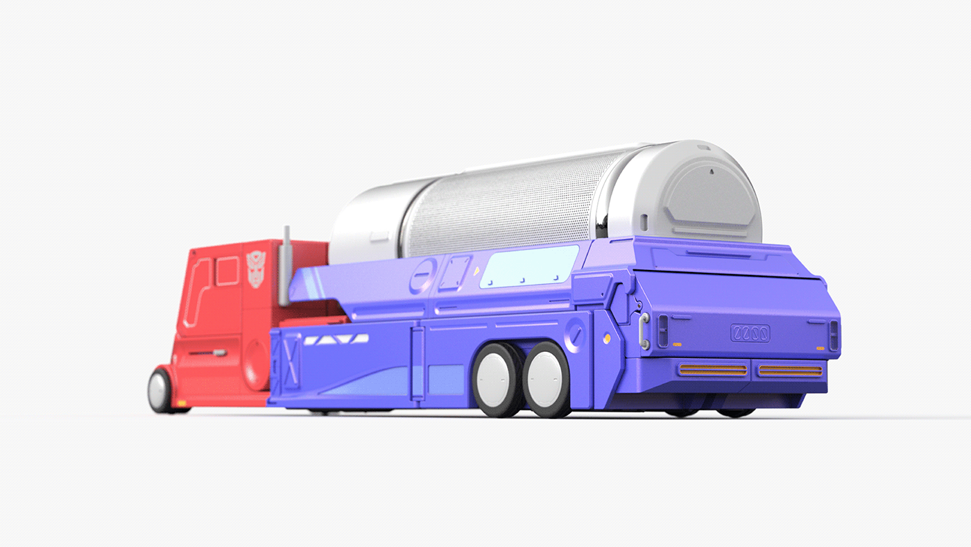 skyreach pillar，character，product design，Transformers，speaker，