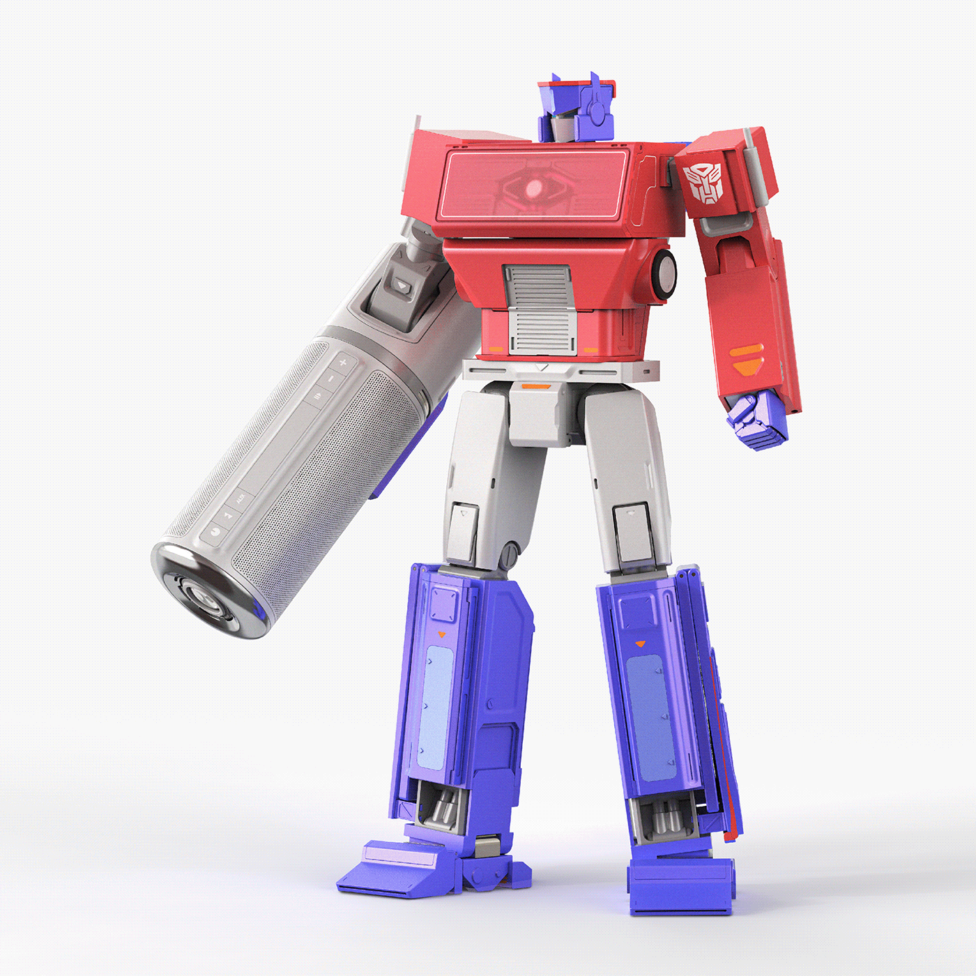 skyreach pillar，character，product design，Transformers，speaker，