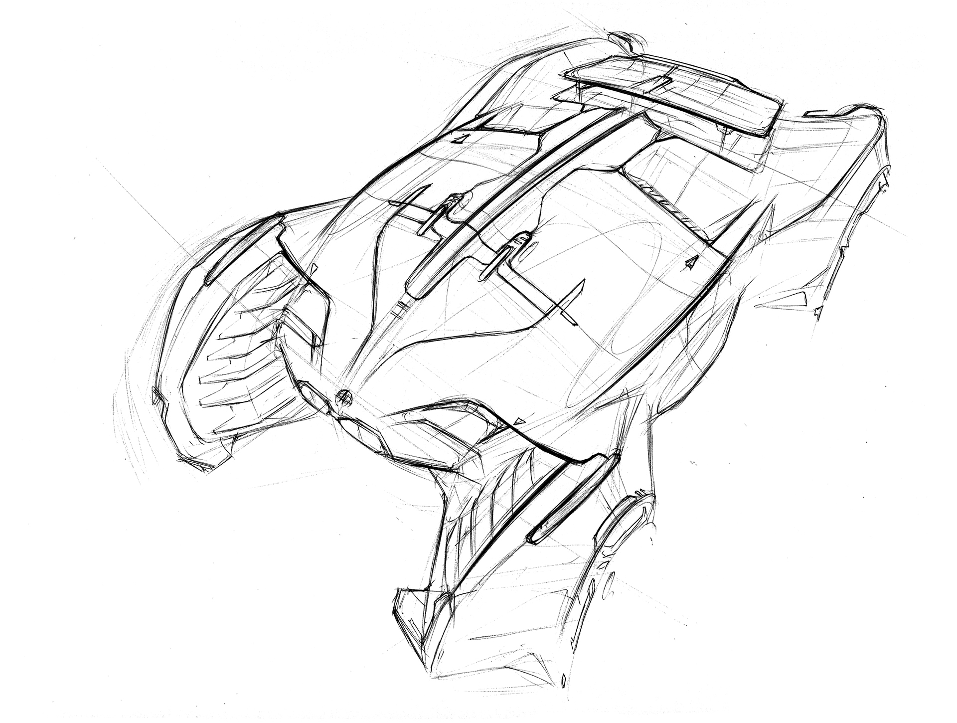 Hand drawn，automobile，Line，