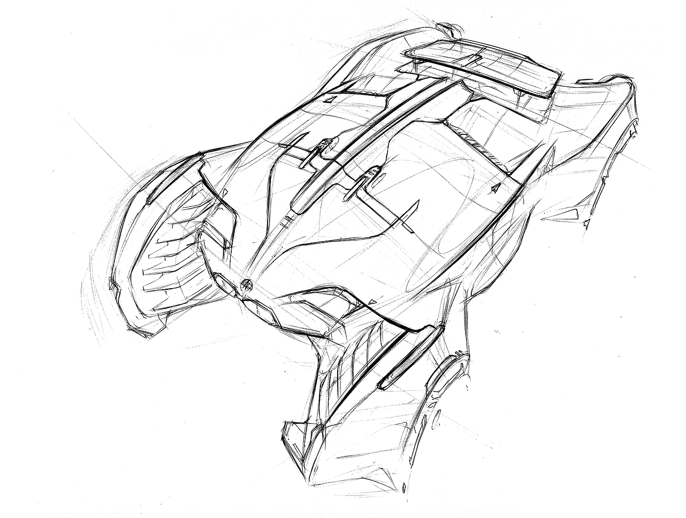 Hand drawn，automobile，Line，