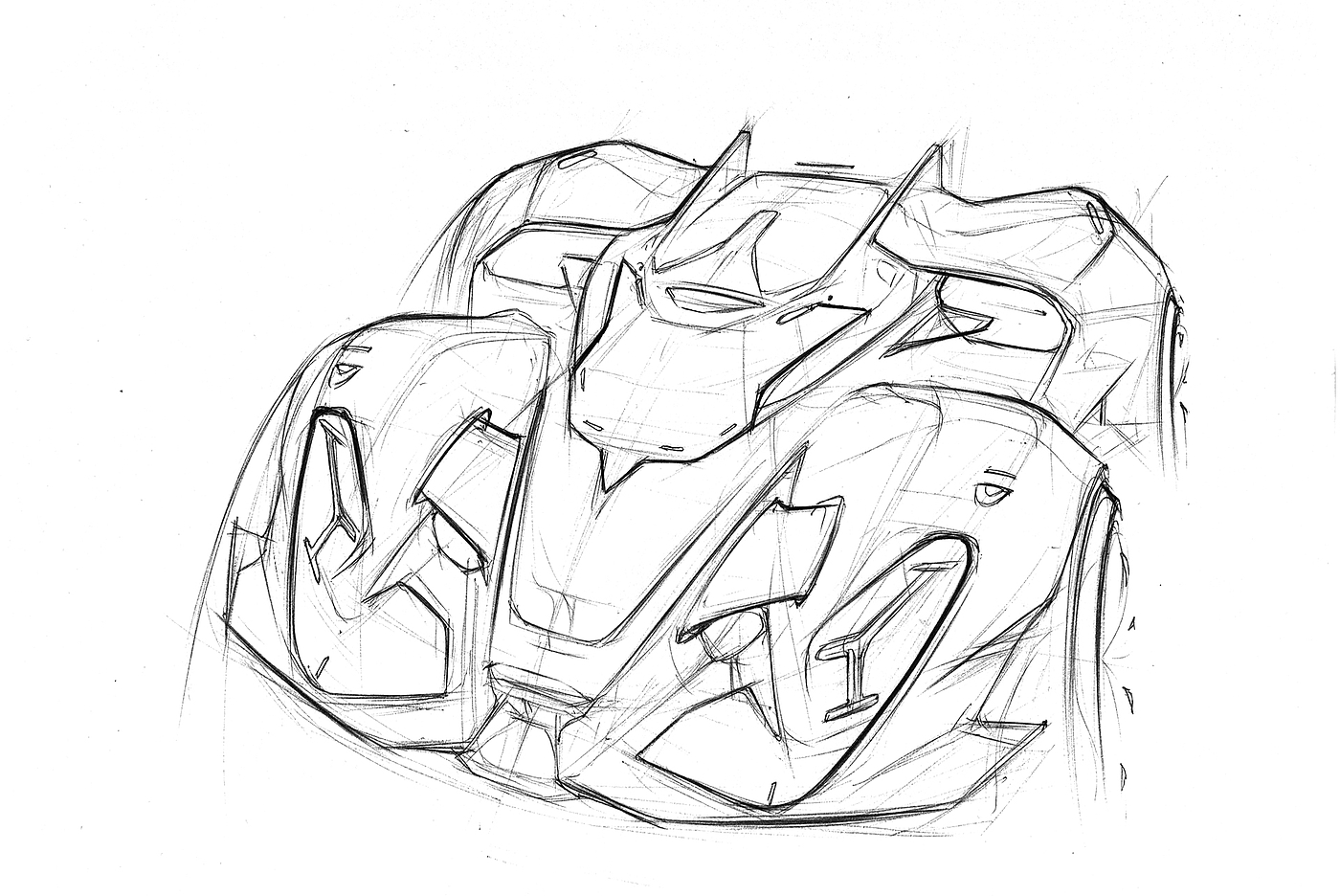 Hand drawn，automobile，Line，