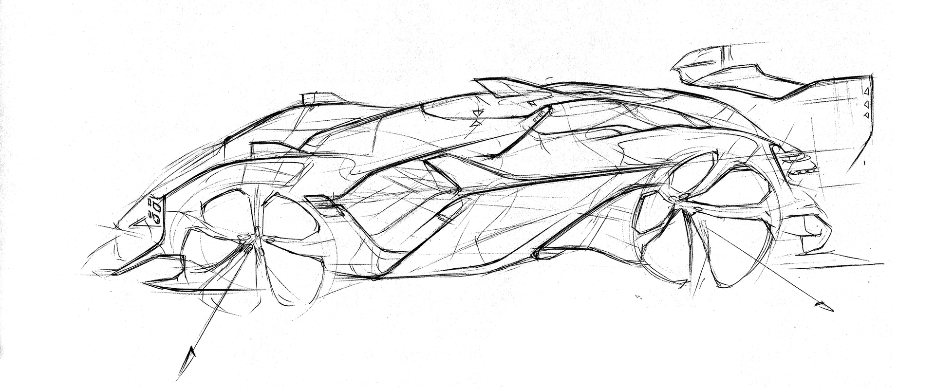 Hand drawn，automobile，Line，