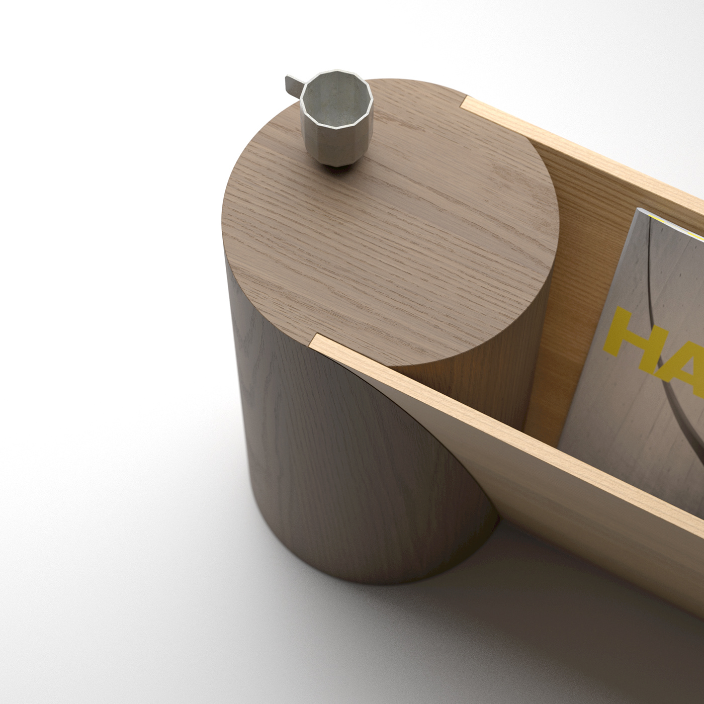 Magazine rack，Side table，union，wood，furniture，