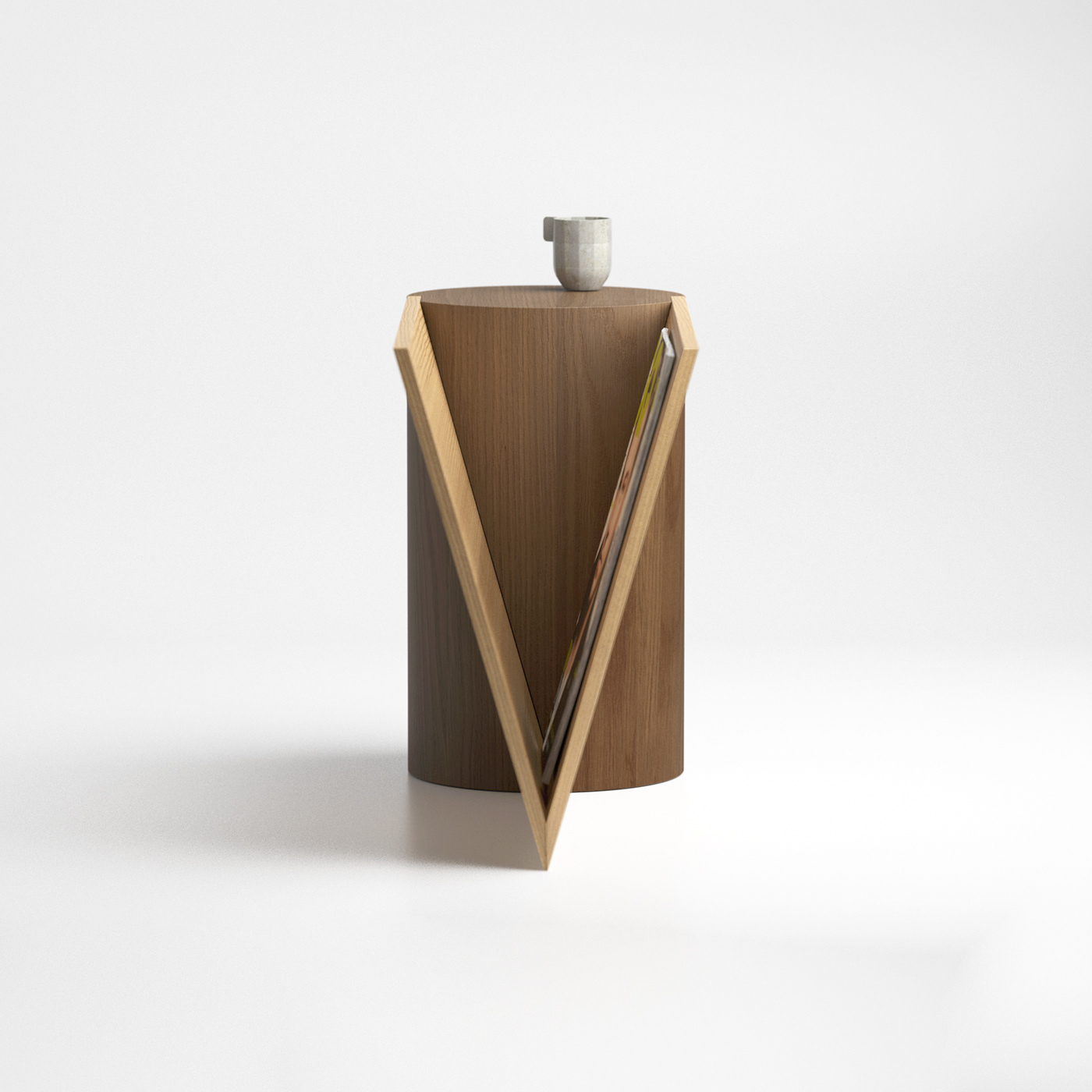 Magazine rack，Side table，union，wood，furniture，