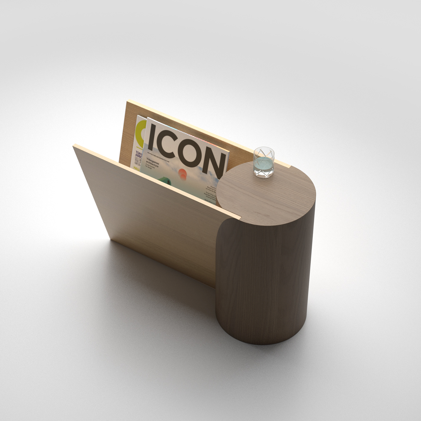 Magazine rack，Side table，union，wood，furniture，