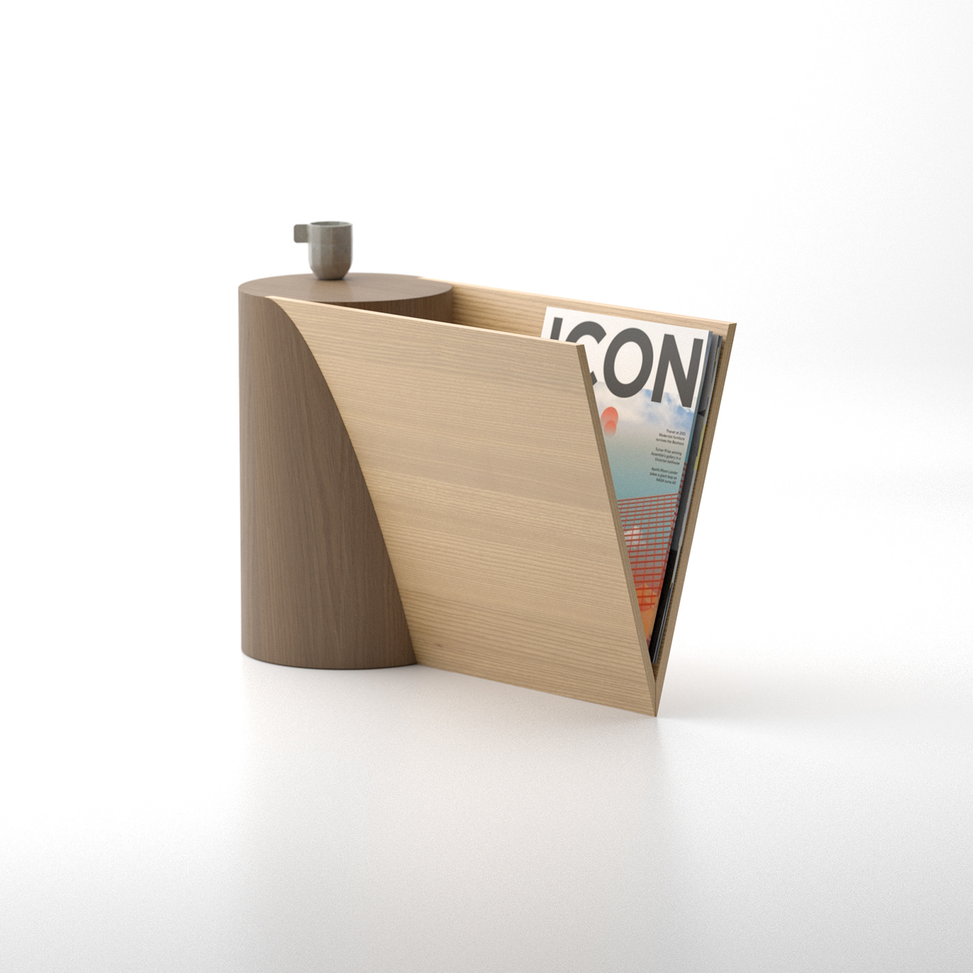 Magazine rack，Side table，union，wood，furniture，