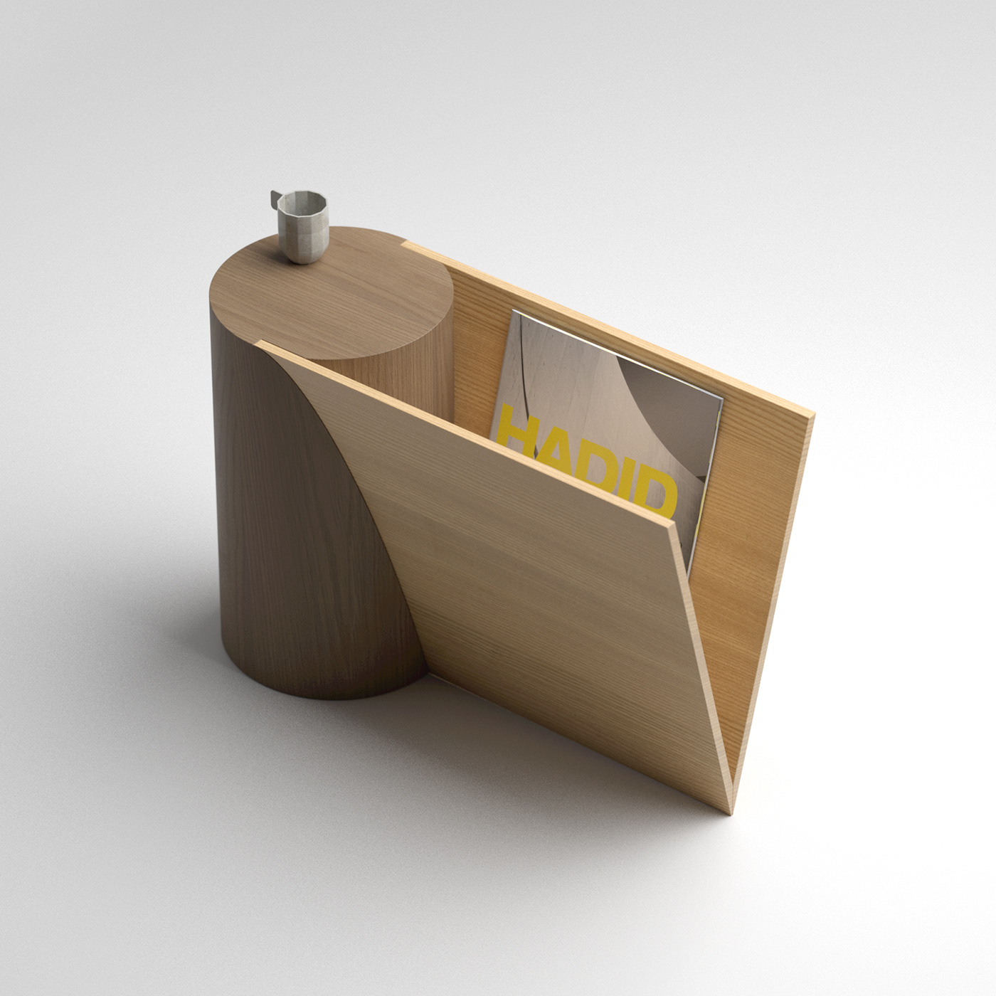 Magazine rack，Side table，union，wood，furniture，