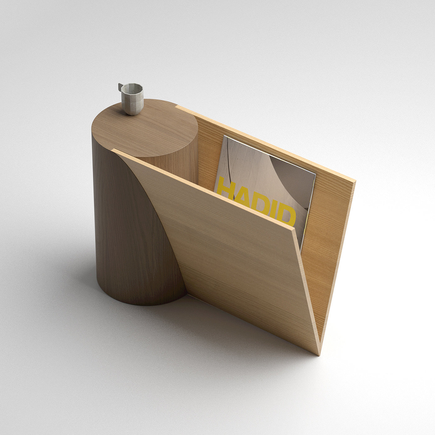 Magazine rack，Side table，union，wood，furniture，