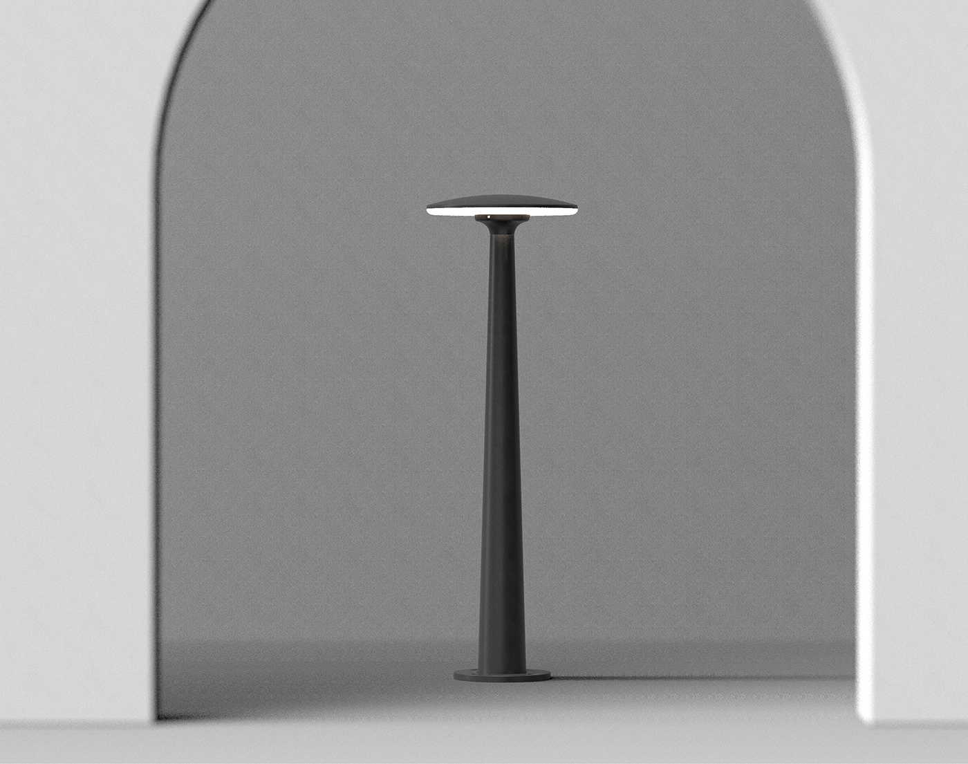 product design，lamp，tie column，lighting，OLIVER，