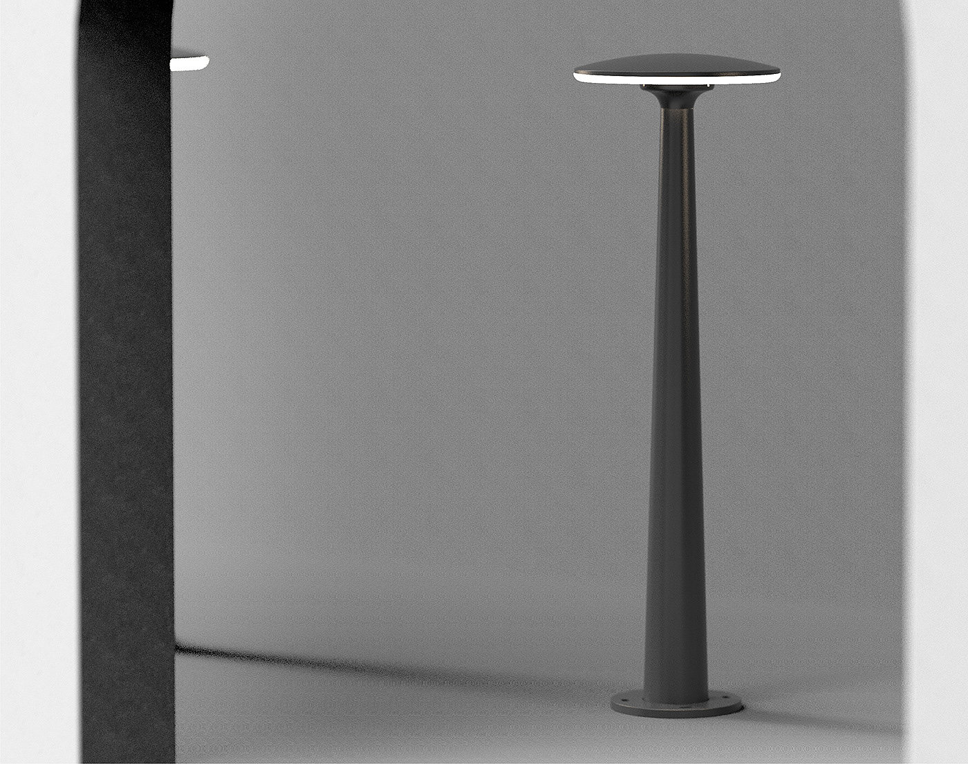 product design，lamp，tie column，lighting，OLIVER，