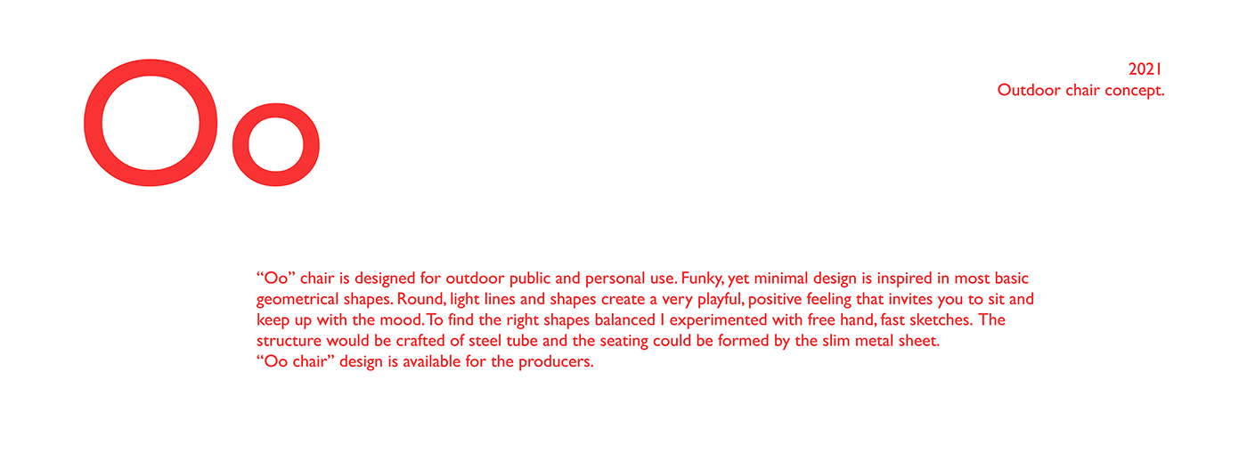 chair，outdoors，product design，Metal，