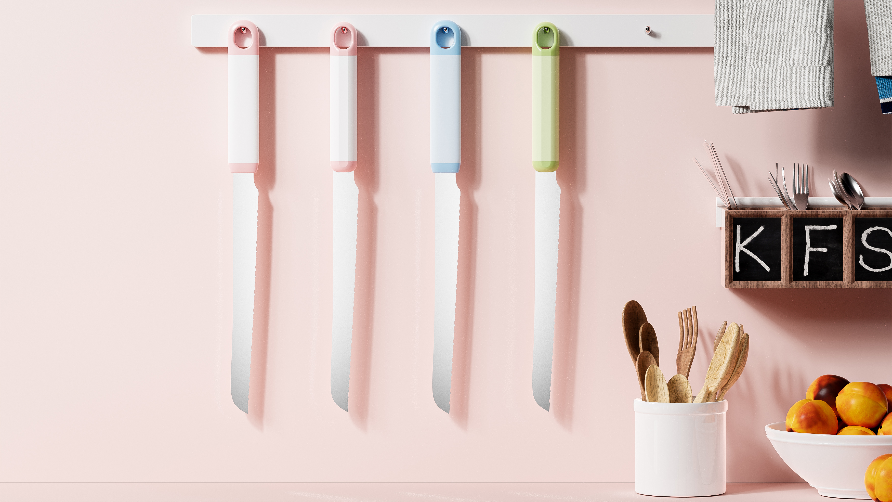 knife，keyshot，Render，kitchen，lovely，