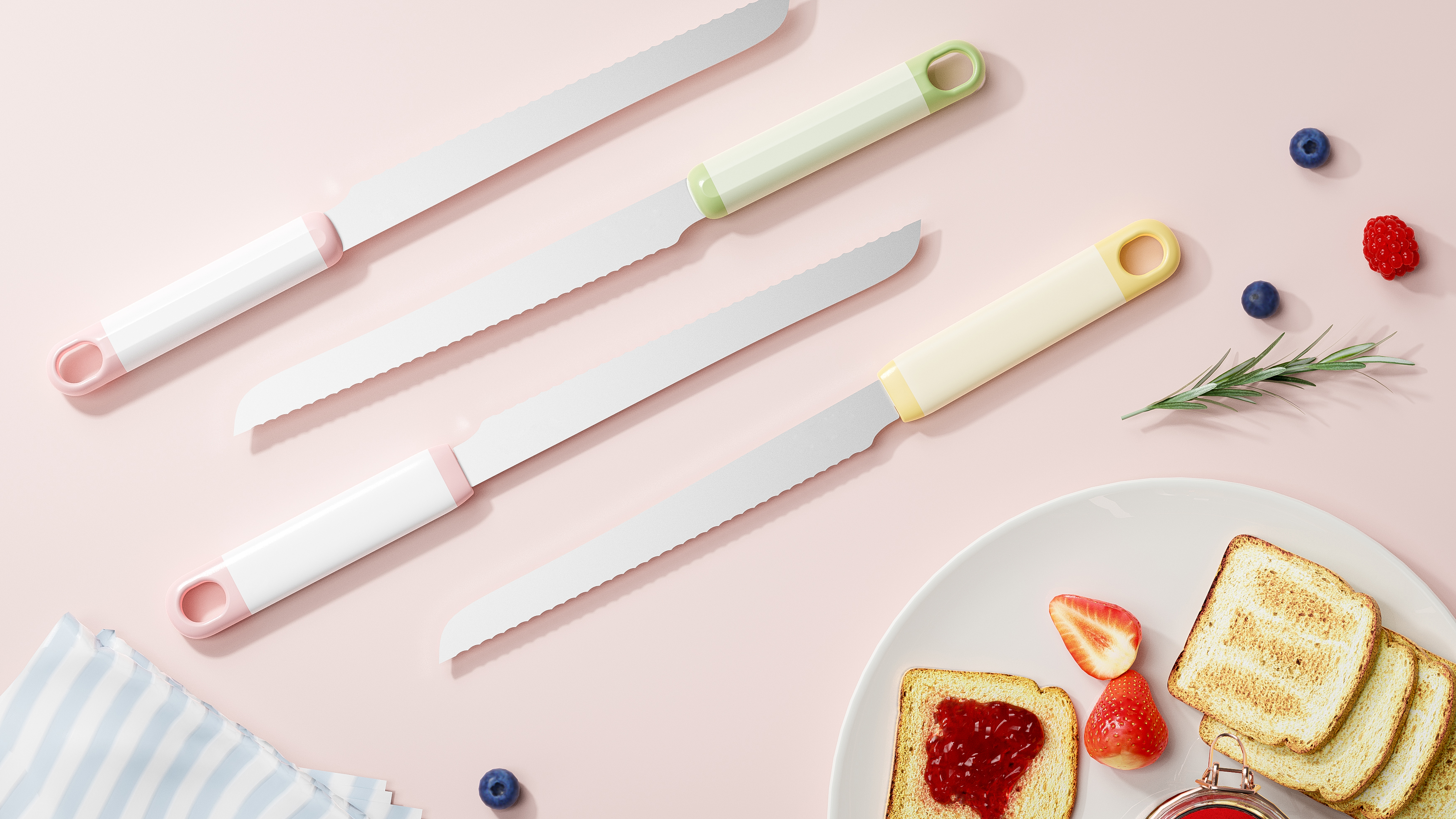 knife，keyshot，Render，kitchen，lovely，