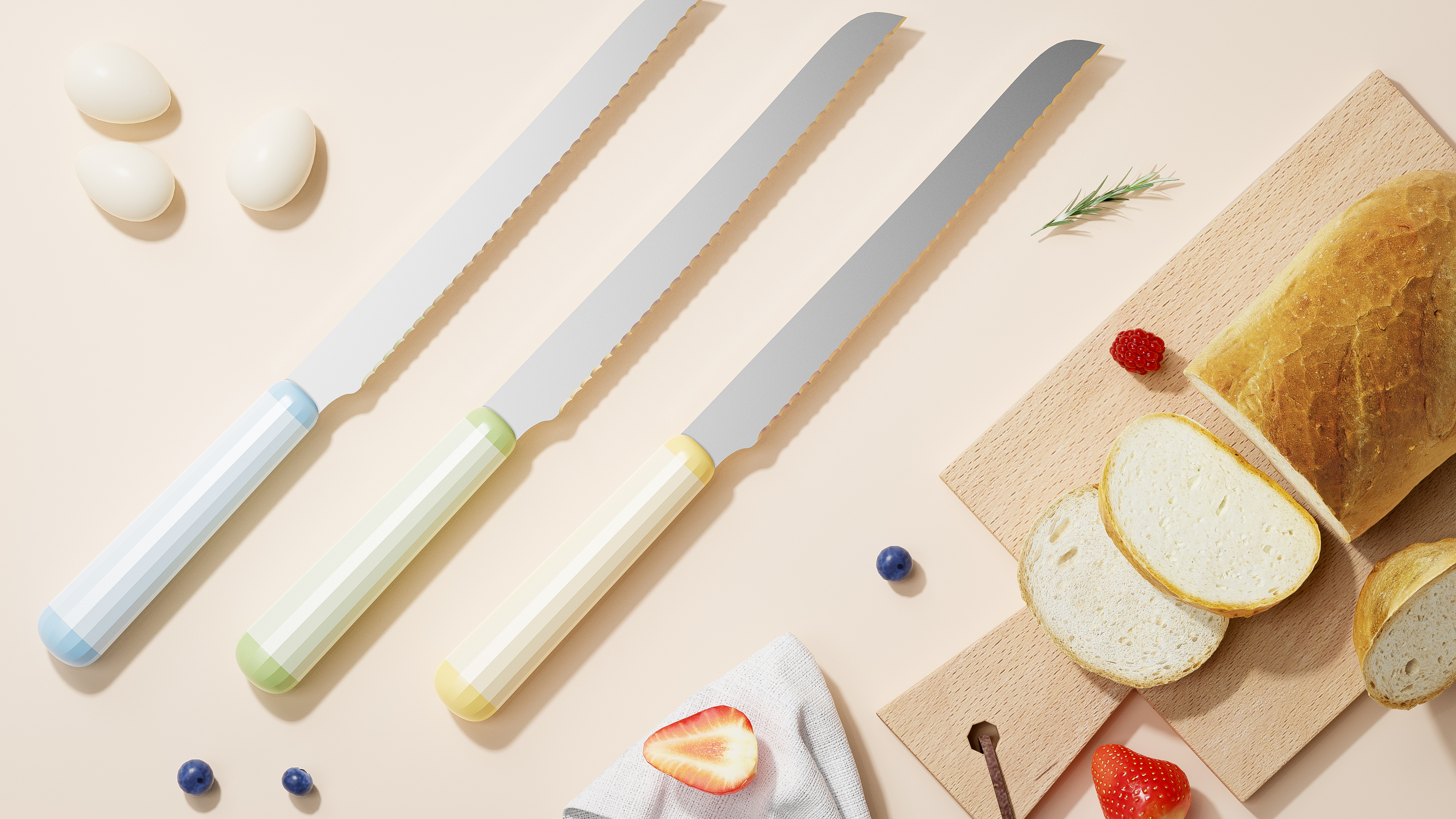 knife，keyshot，Render，kitchen，lovely，