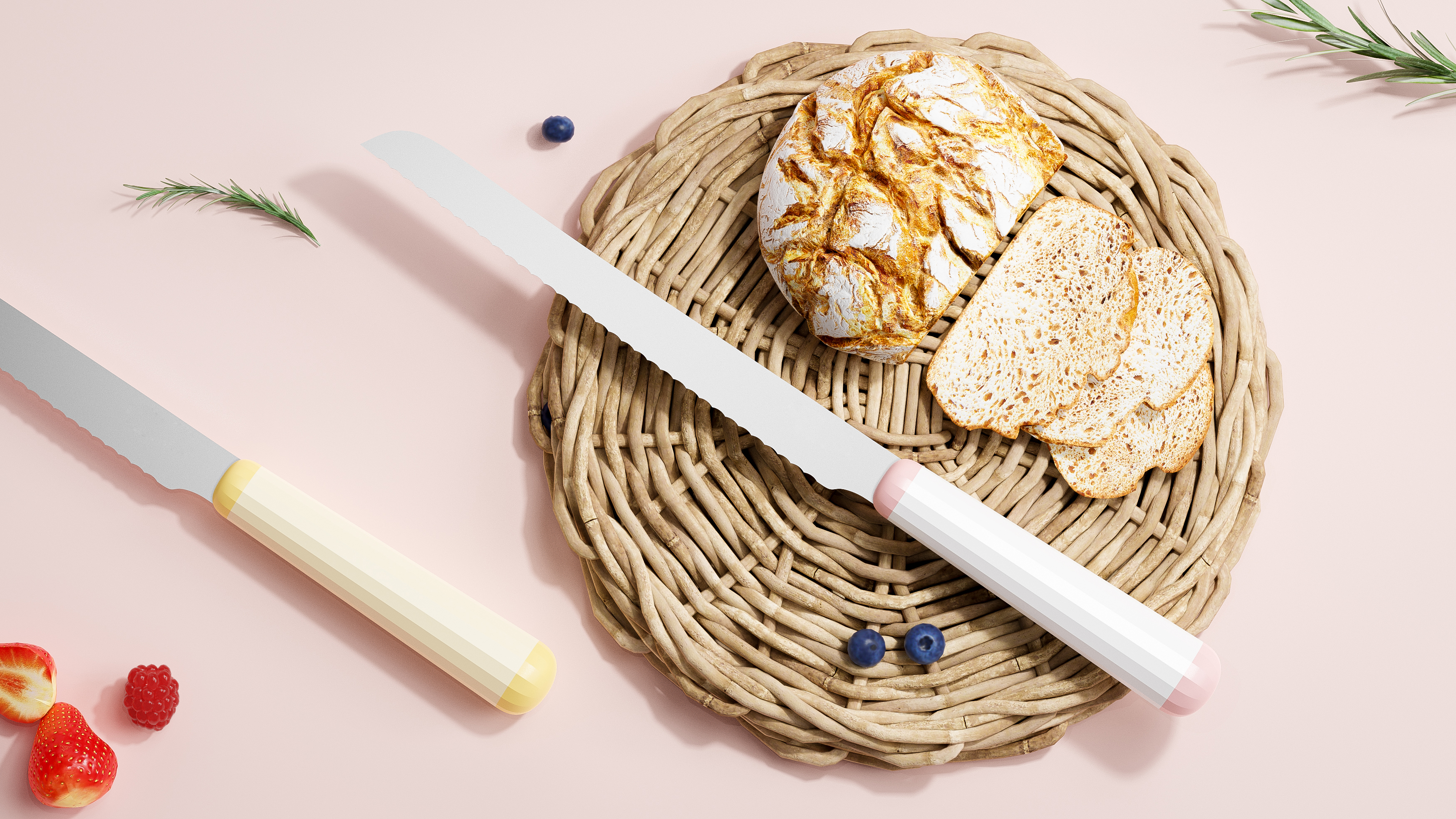 knife，keyshot，Render，kitchen，lovely，