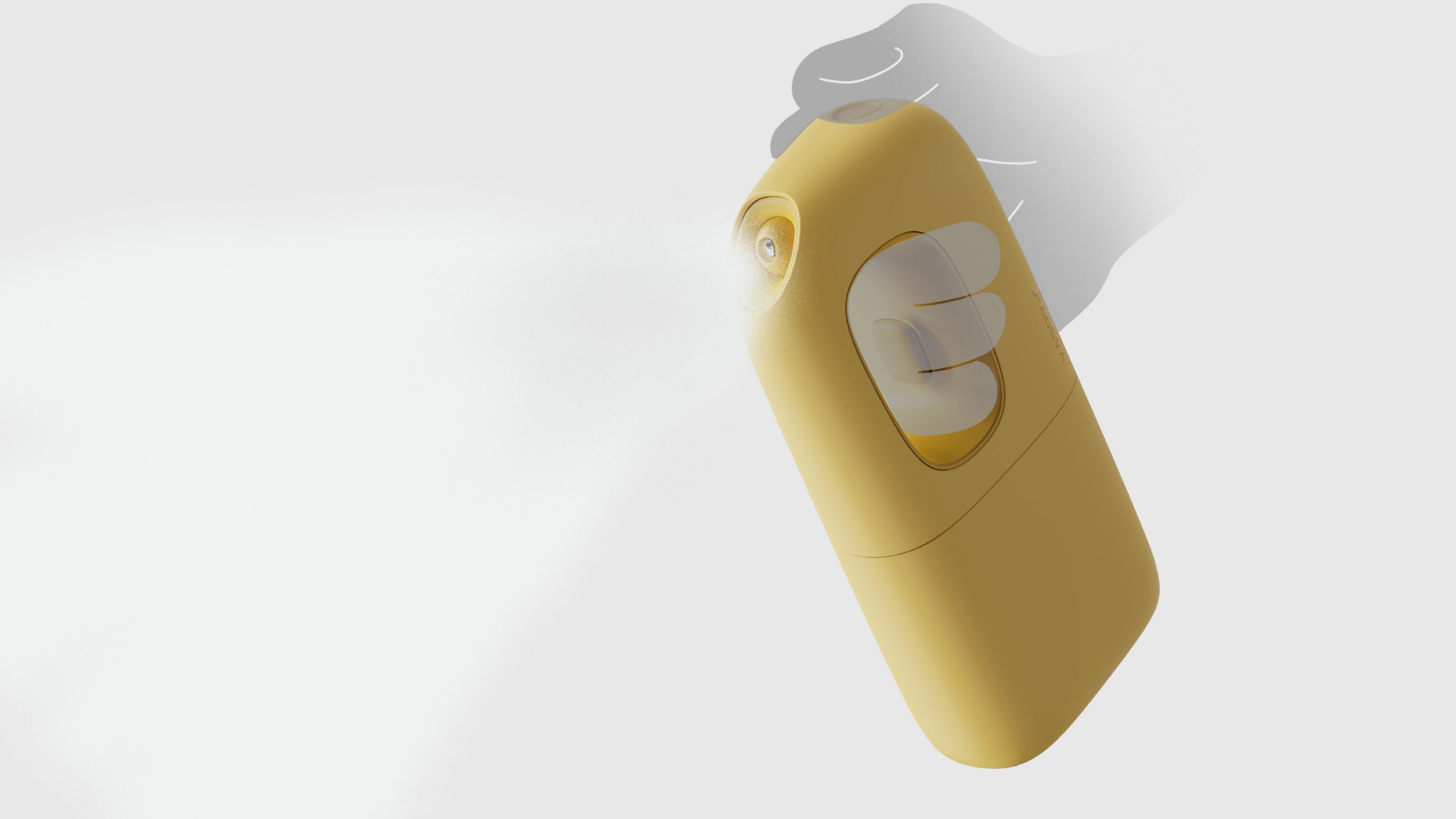 product design，industrial design，Keyshot rendering，sample reels，Disinfection spray gun，