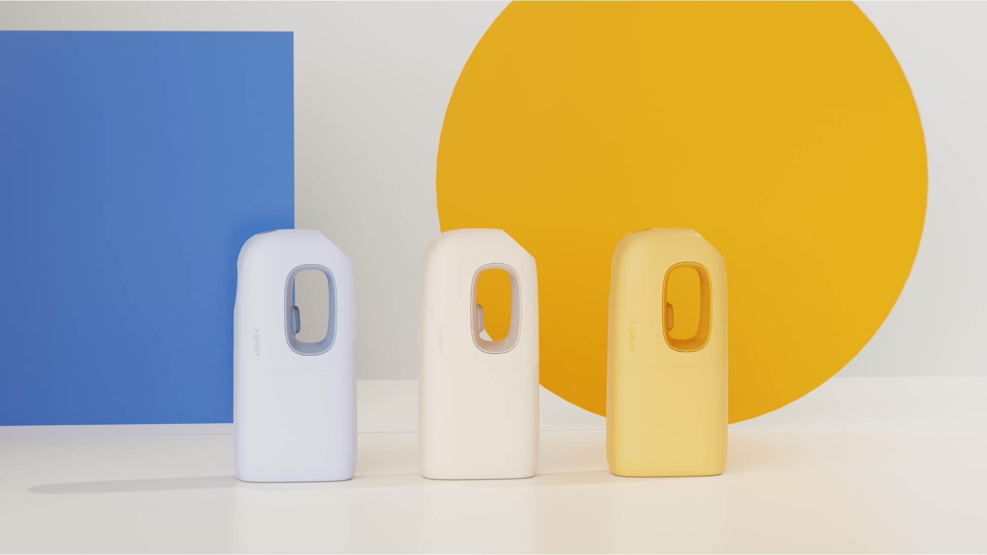 product design，industrial design，Keyshot rendering，sample reels，Disinfection spray gun，