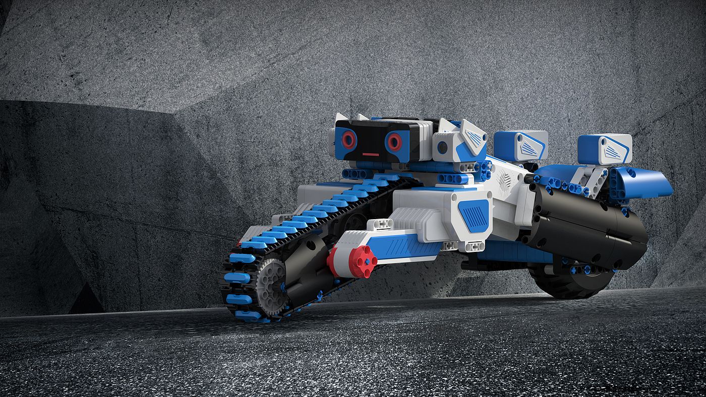 robot，Building blocks，