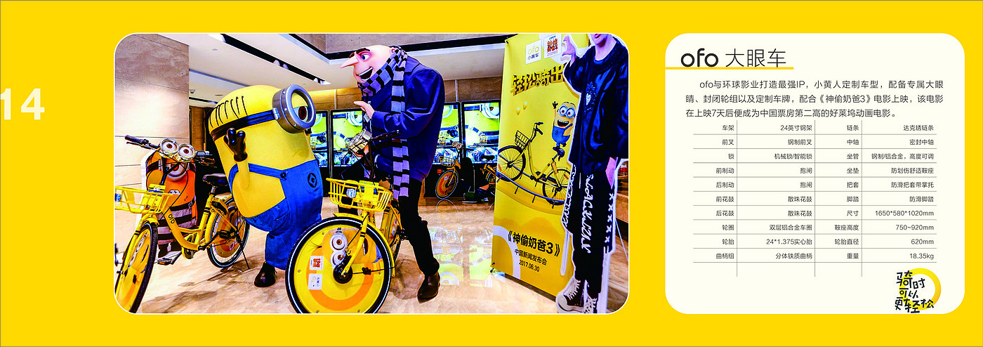 vehicle，Bicycle design，Appearance design，IP Design，carpooling，ofo，Little yellow car，