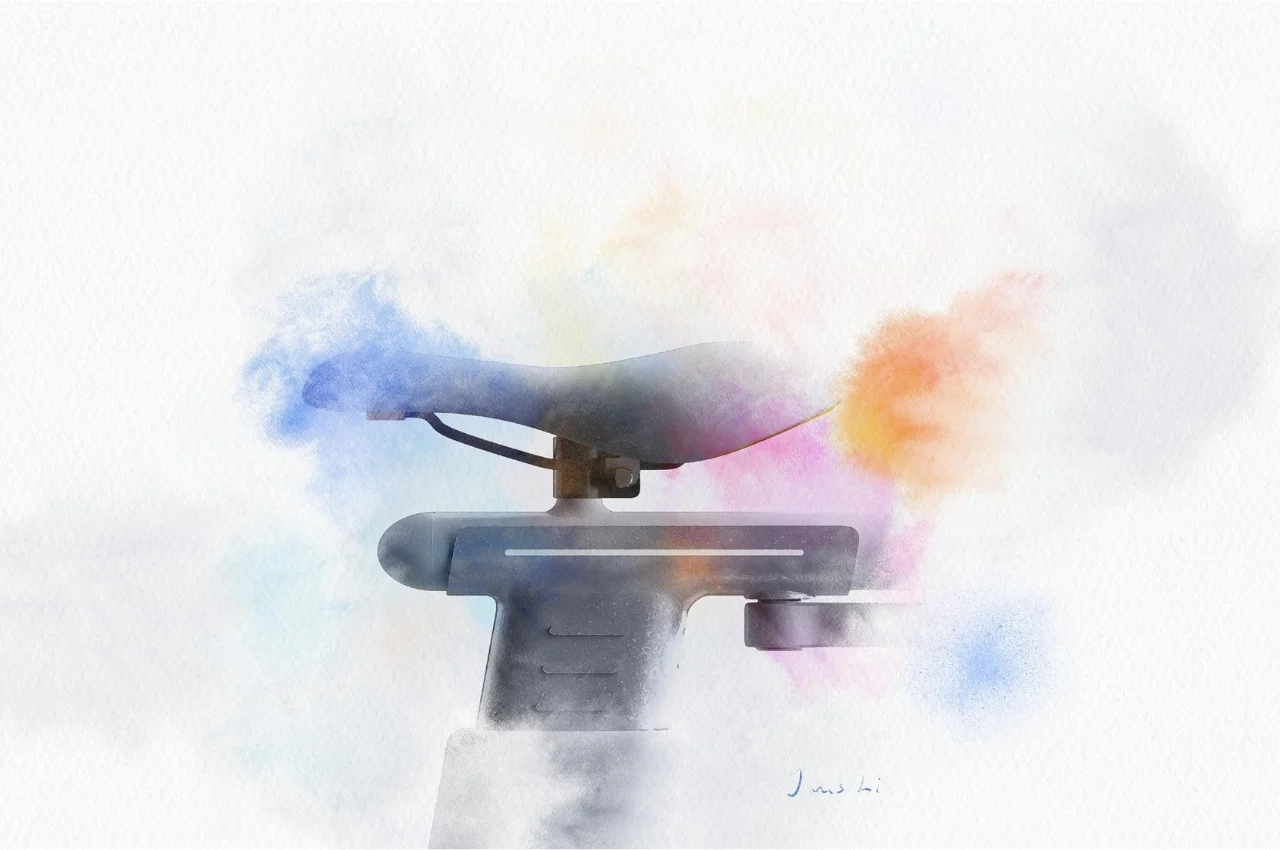 Indoor fitness，Concept bike，Sense of future，Exercise bike，AROUND，