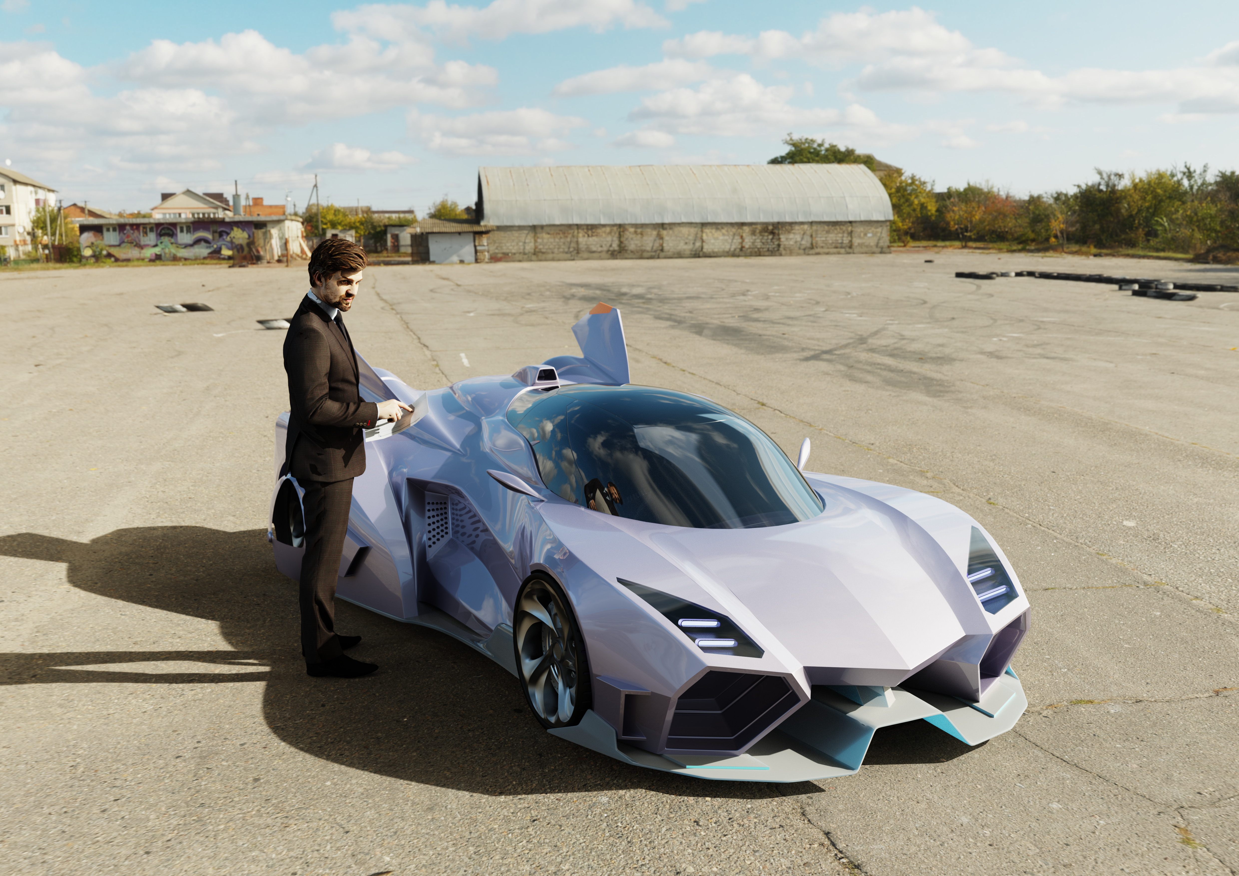 Concept Car，Super run，racing，Cool，