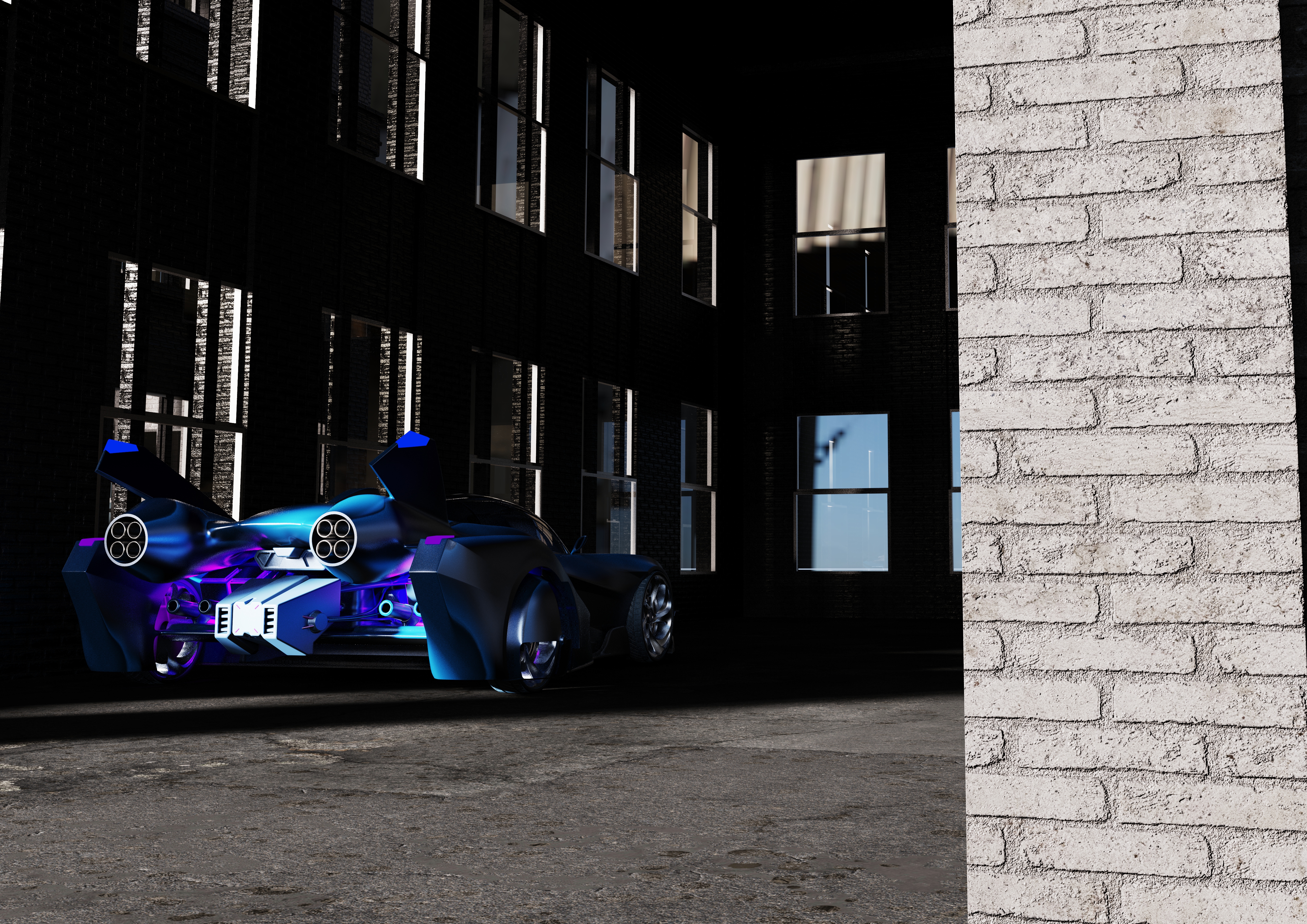 Concept Car，Super run，racing，Cool，