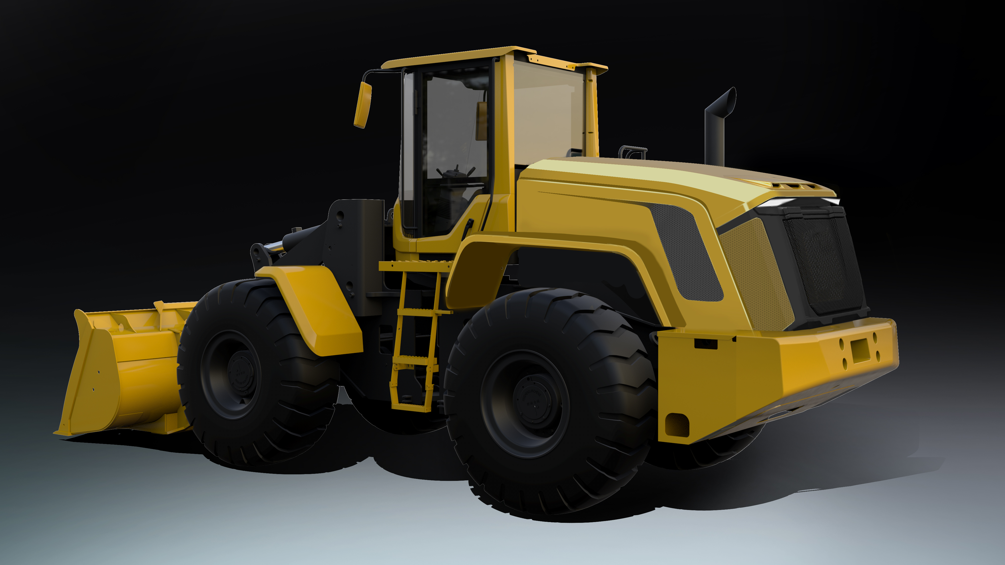 Loader，Hand drawn，construction machinery，