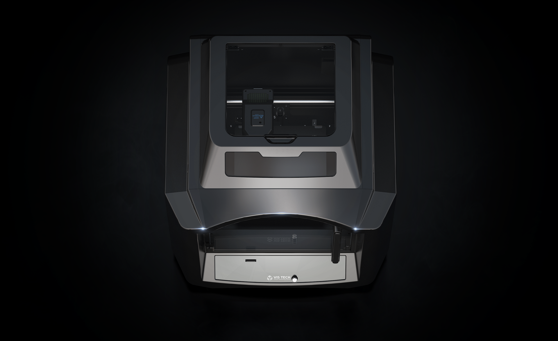 concept，Render，3D printer，black，