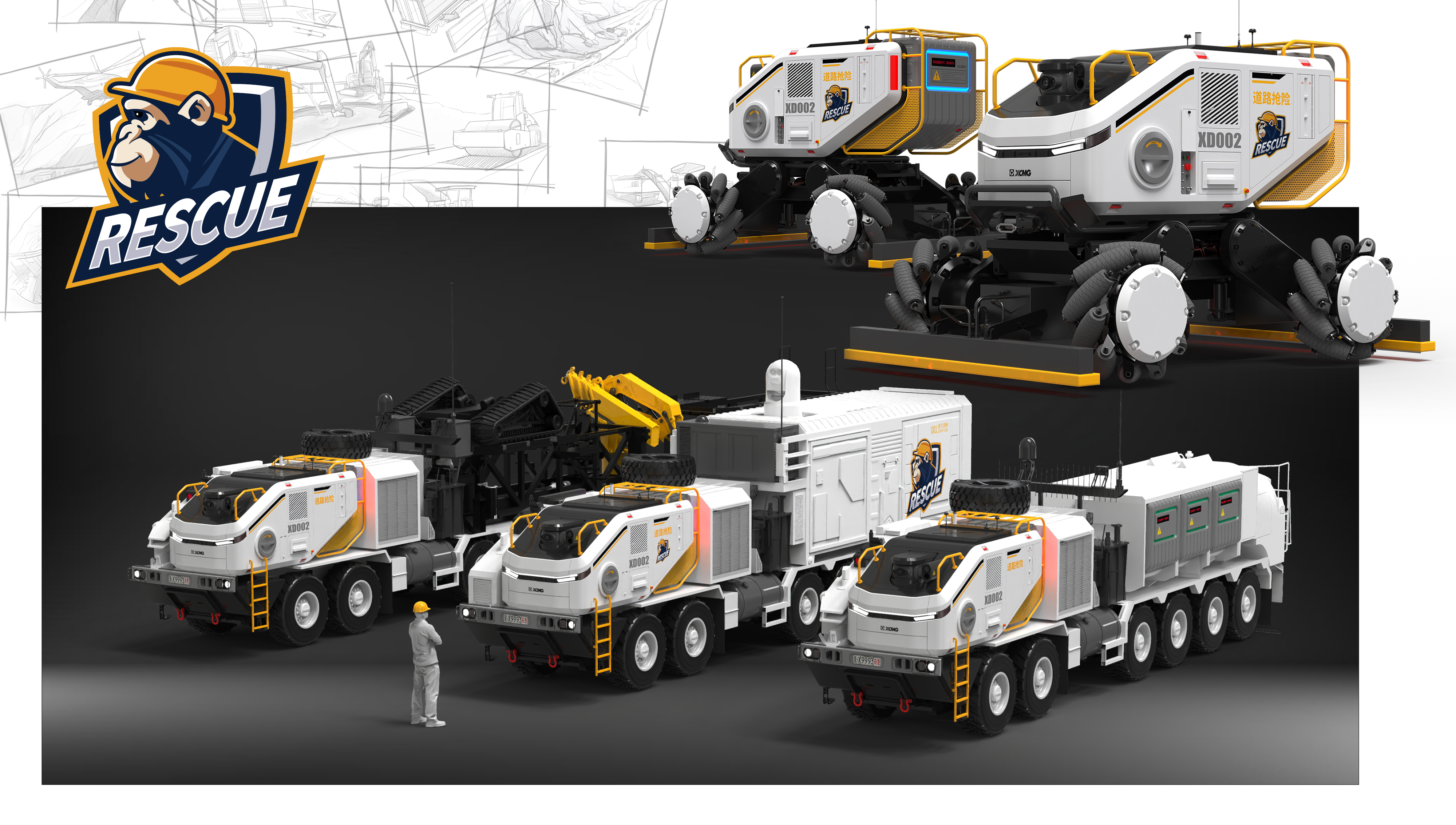 Design process，Design sketch，construction machinery，Roller，industrial design，Design，engineering design，machine design，