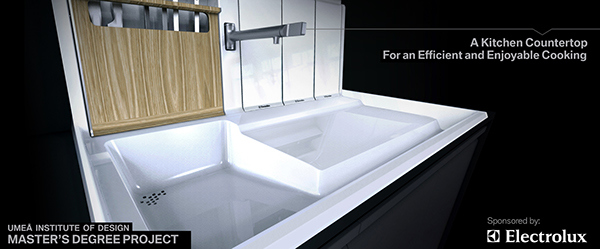 Electrolux，kitchen，Kitchenware，water tank，cooking bench，integrated，