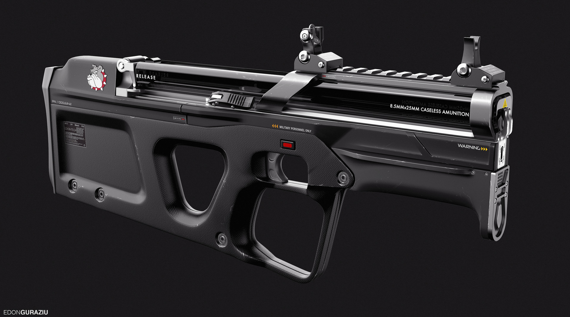 gun，arms，Render，concept，