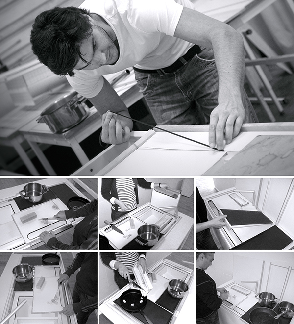 Electrolux，kitchen，Kitchenware，water tank，cooking bench，integrated，