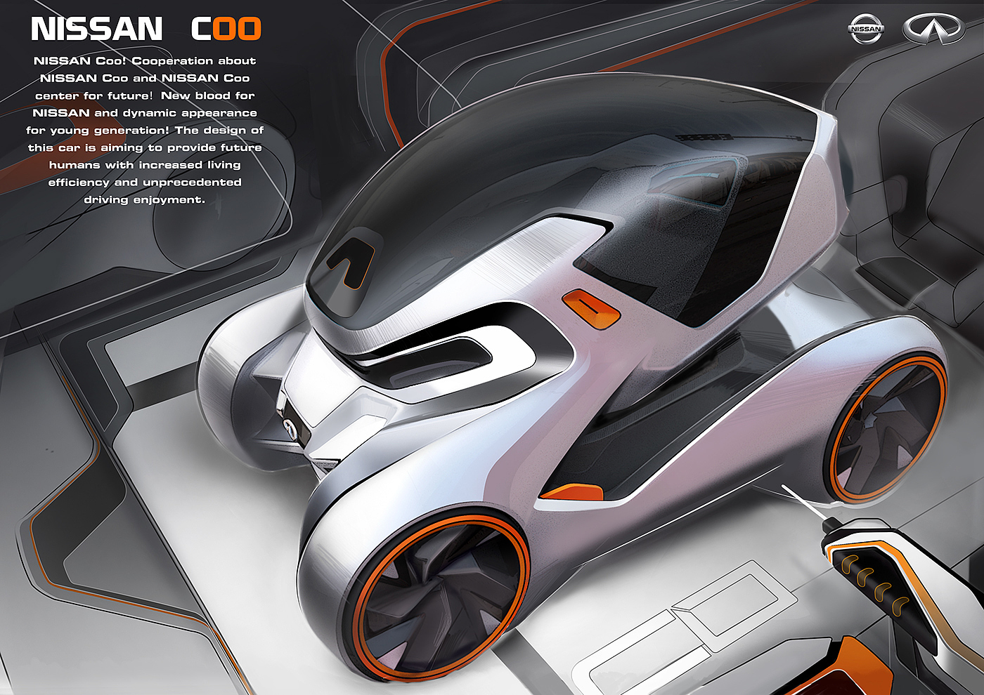 Reprint，Chinese designer，GANIN LI，concept，automobile，