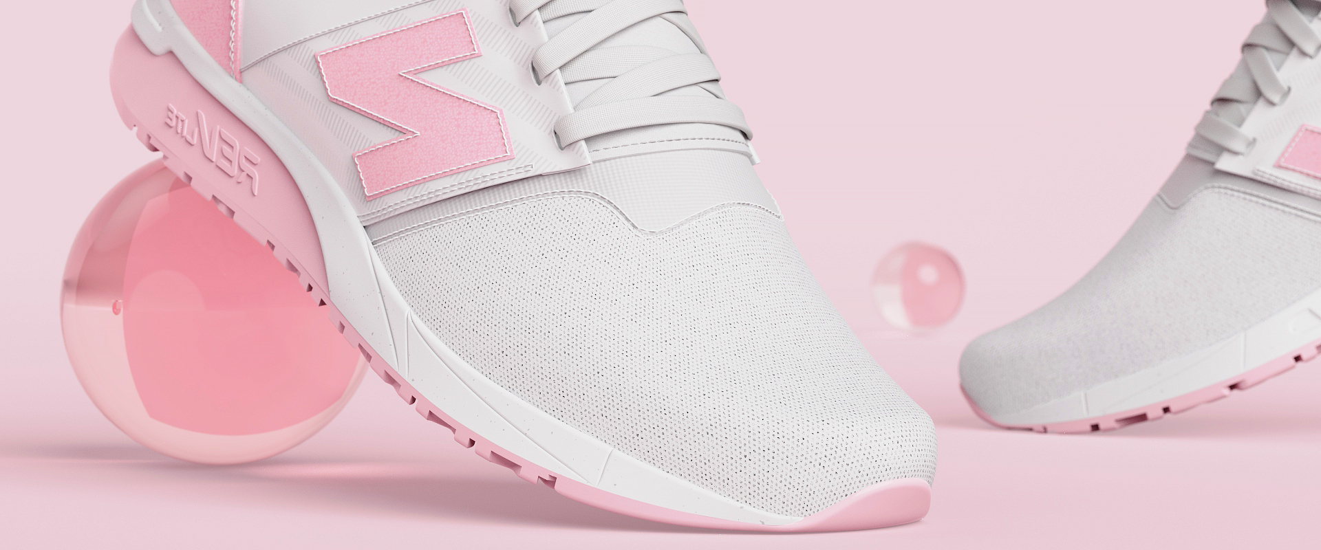 keyshot，sneakers，