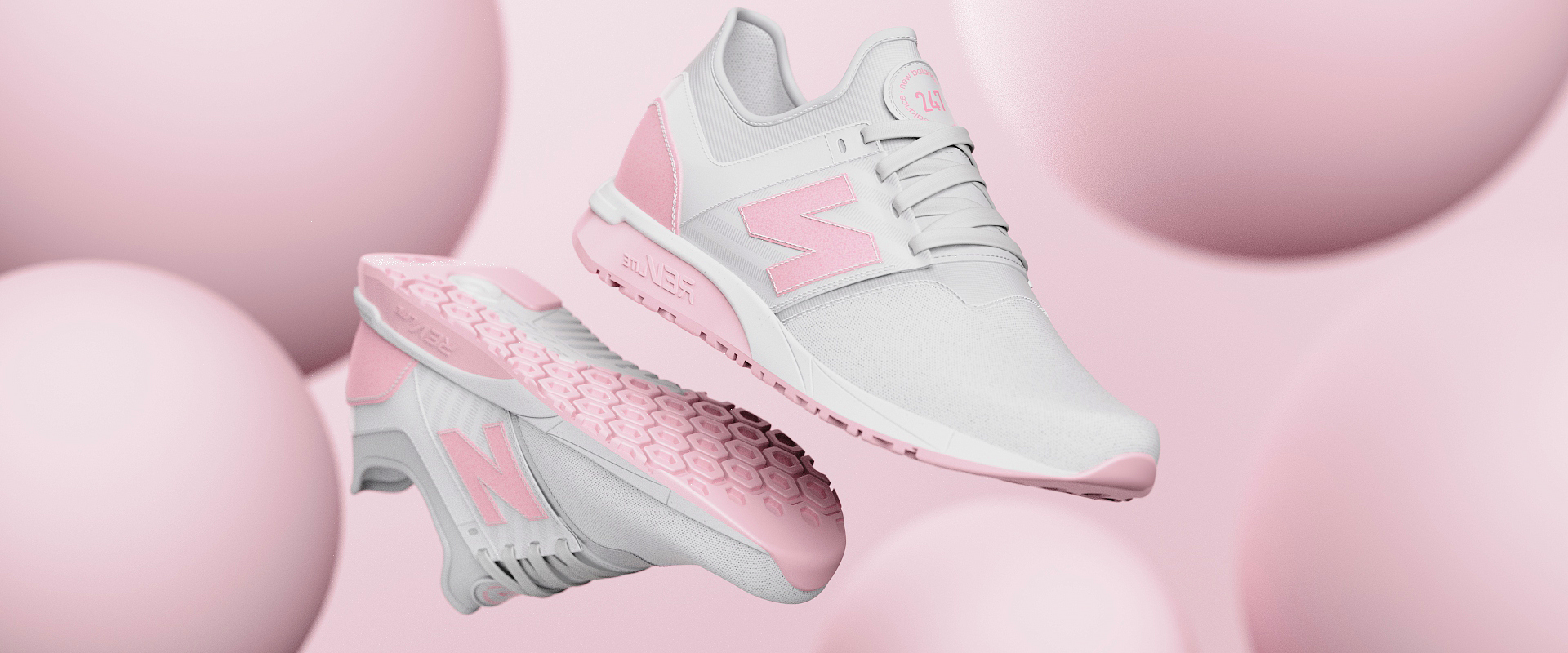 keyshot，sneakers，