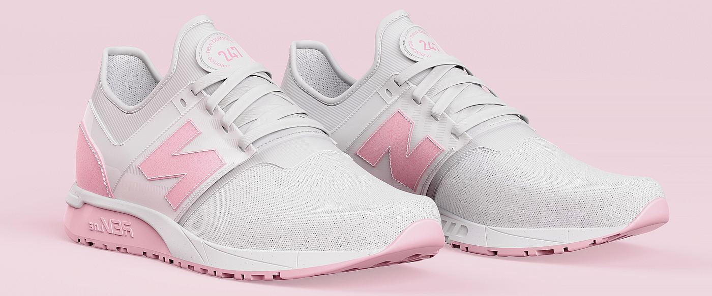 keyshot，sneakers，