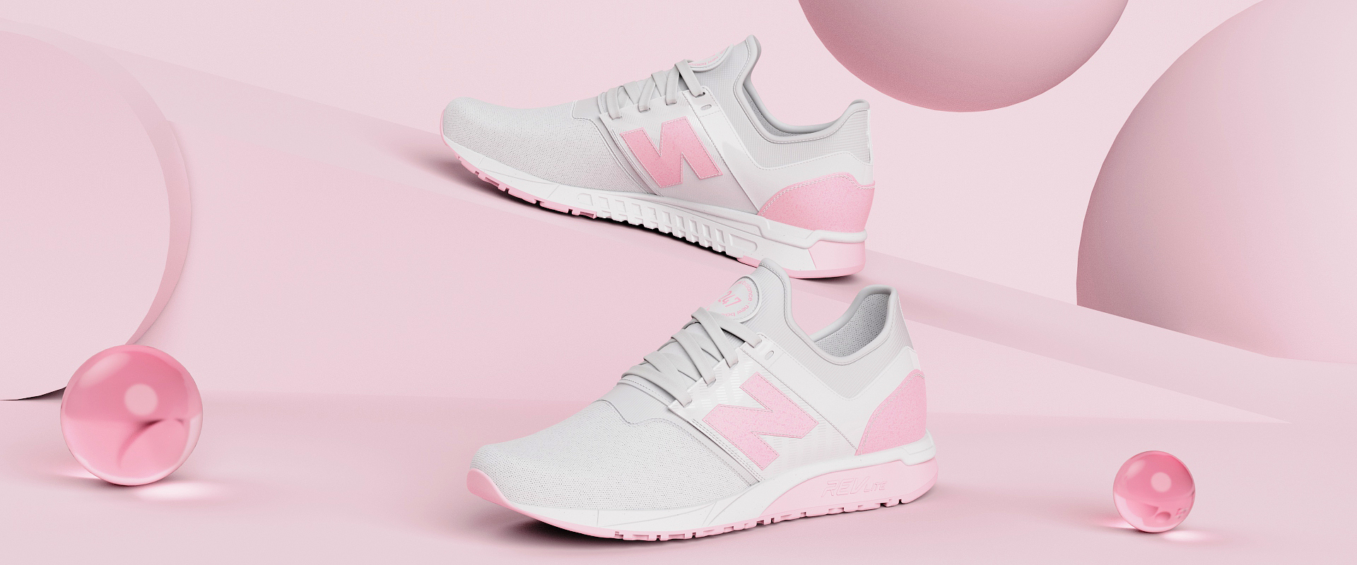 keyshot，sneakers，