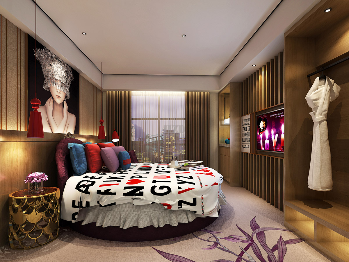 Hotel Design，Chengdu hotel design，Redtory design，Guiyang Hotel Design，