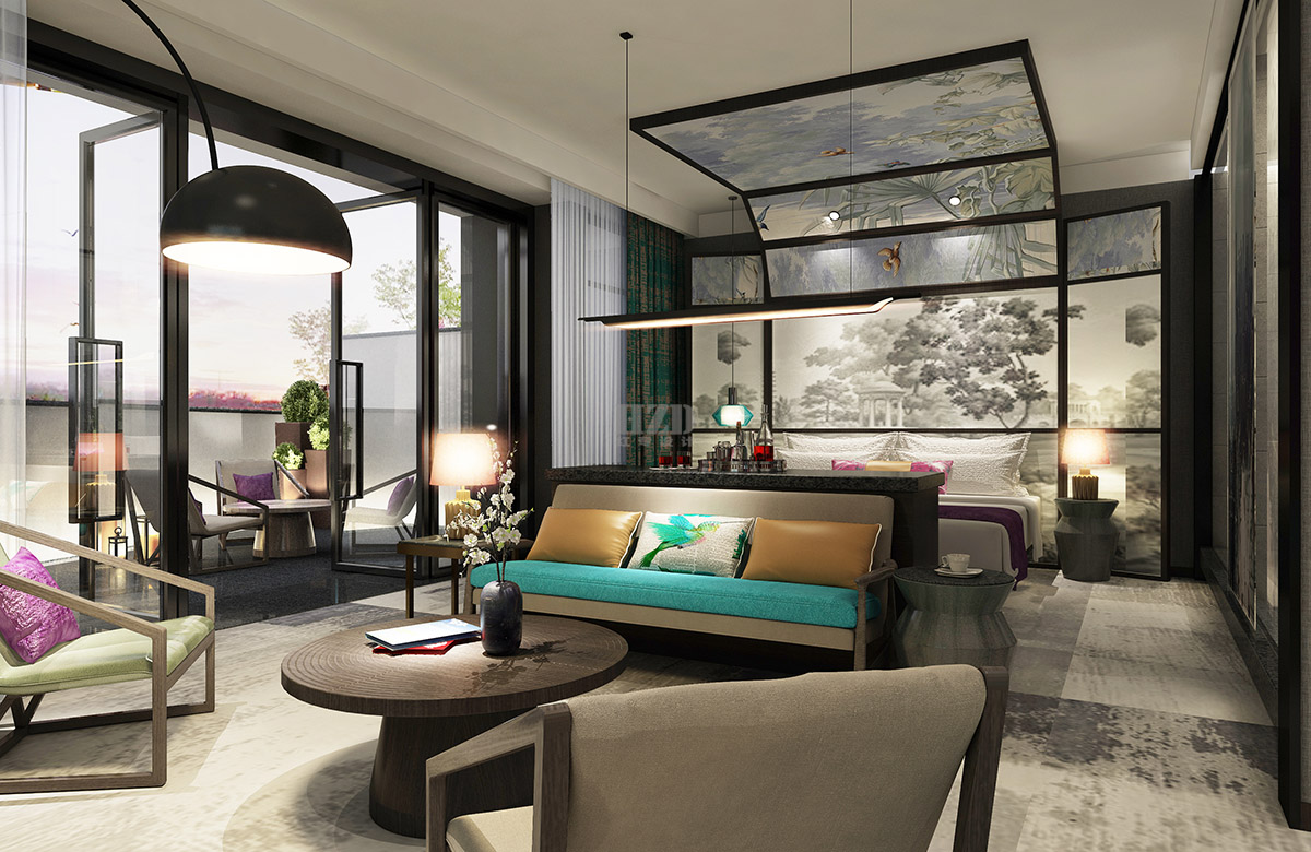 Guiyang Hotel Design，Hotel Design，Redtory design，Chengdu hotel design，