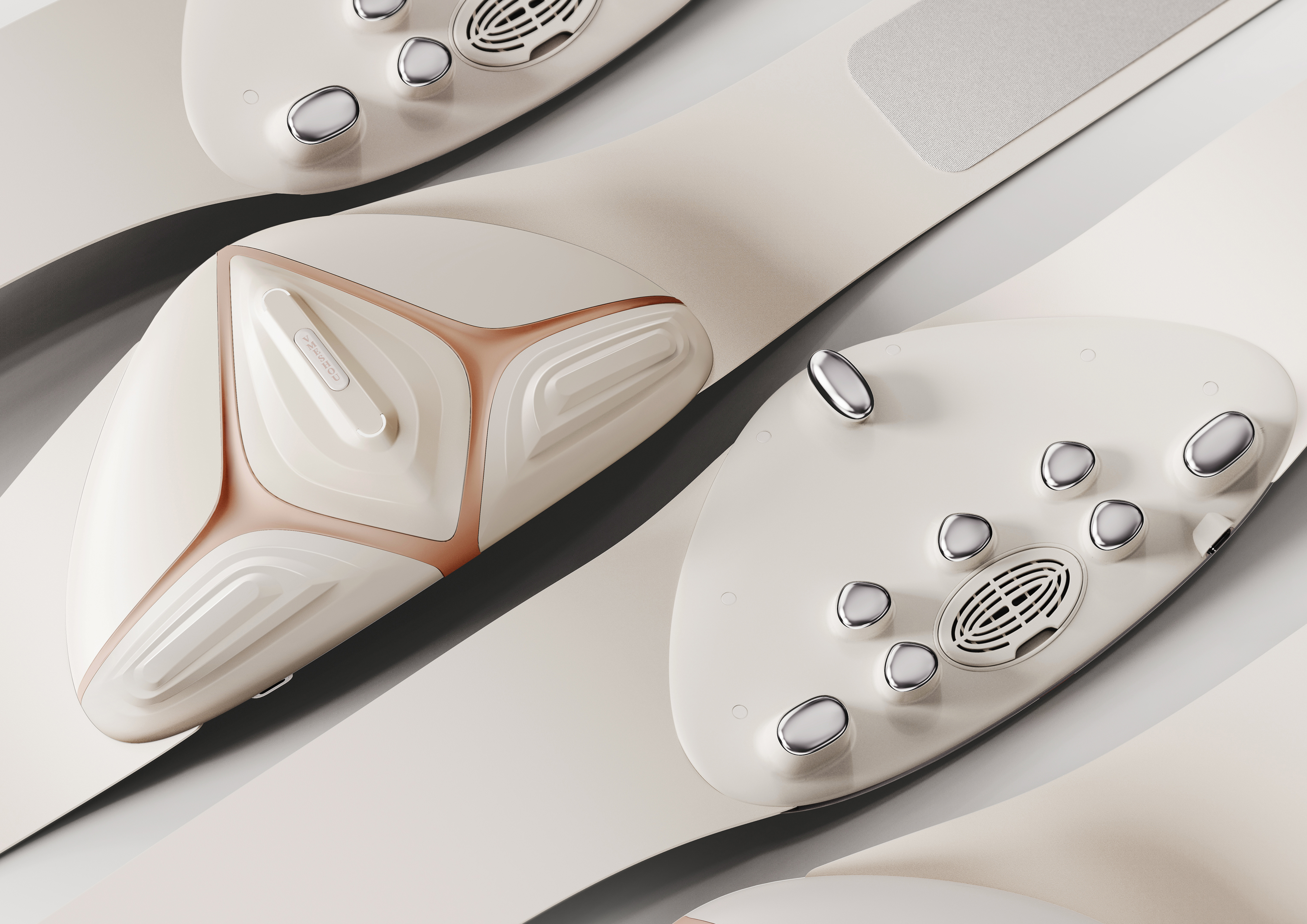 Heat wave design，product design，Modeling design，Massage apparatus，