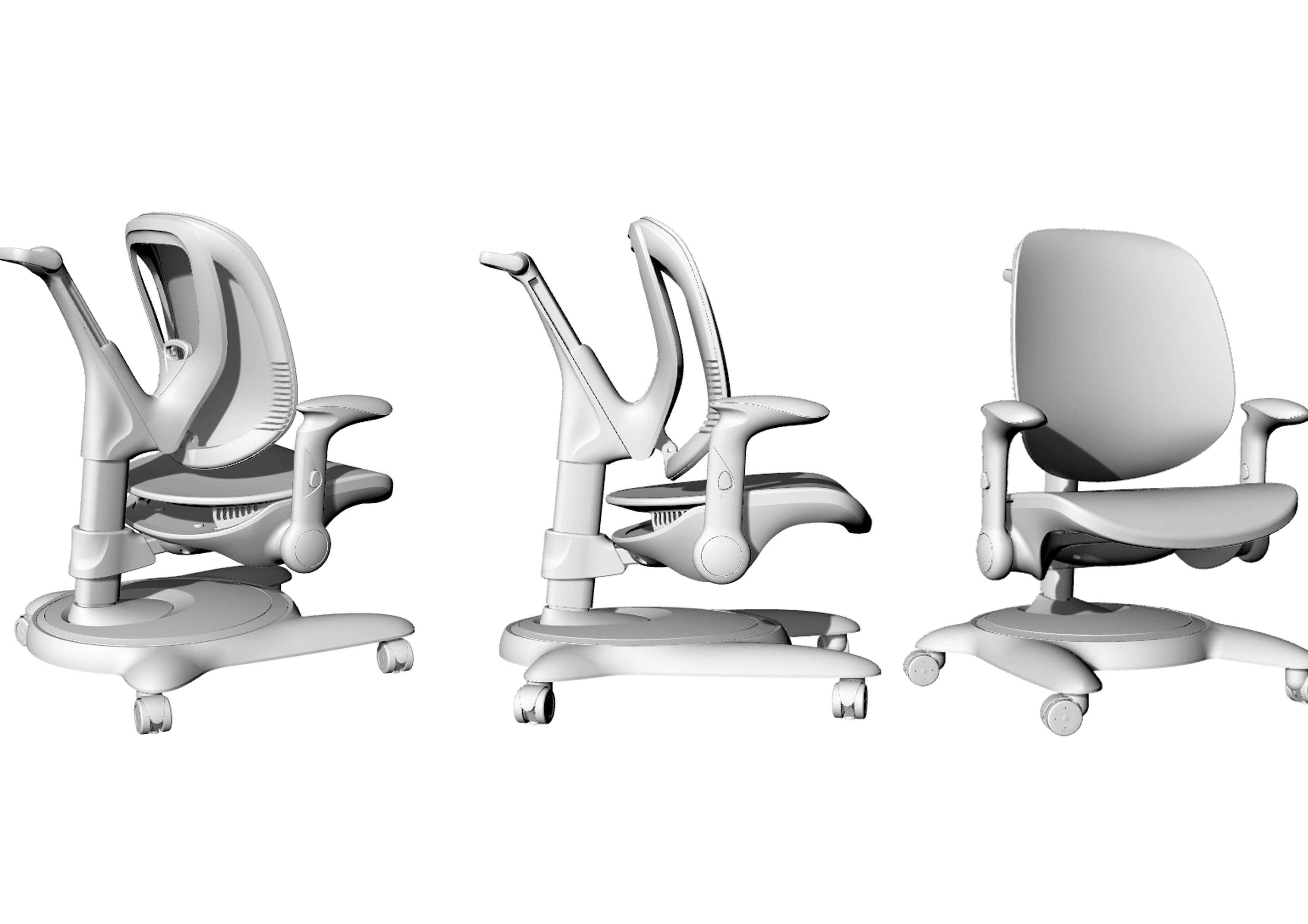 Children's chair design，Office chair design，Ergonomics，