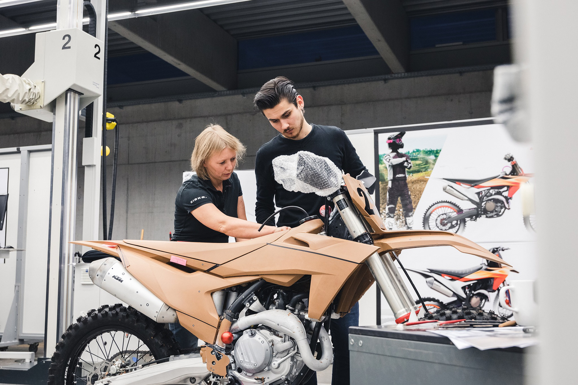 motorcycle，cross-country，ktm，Design，