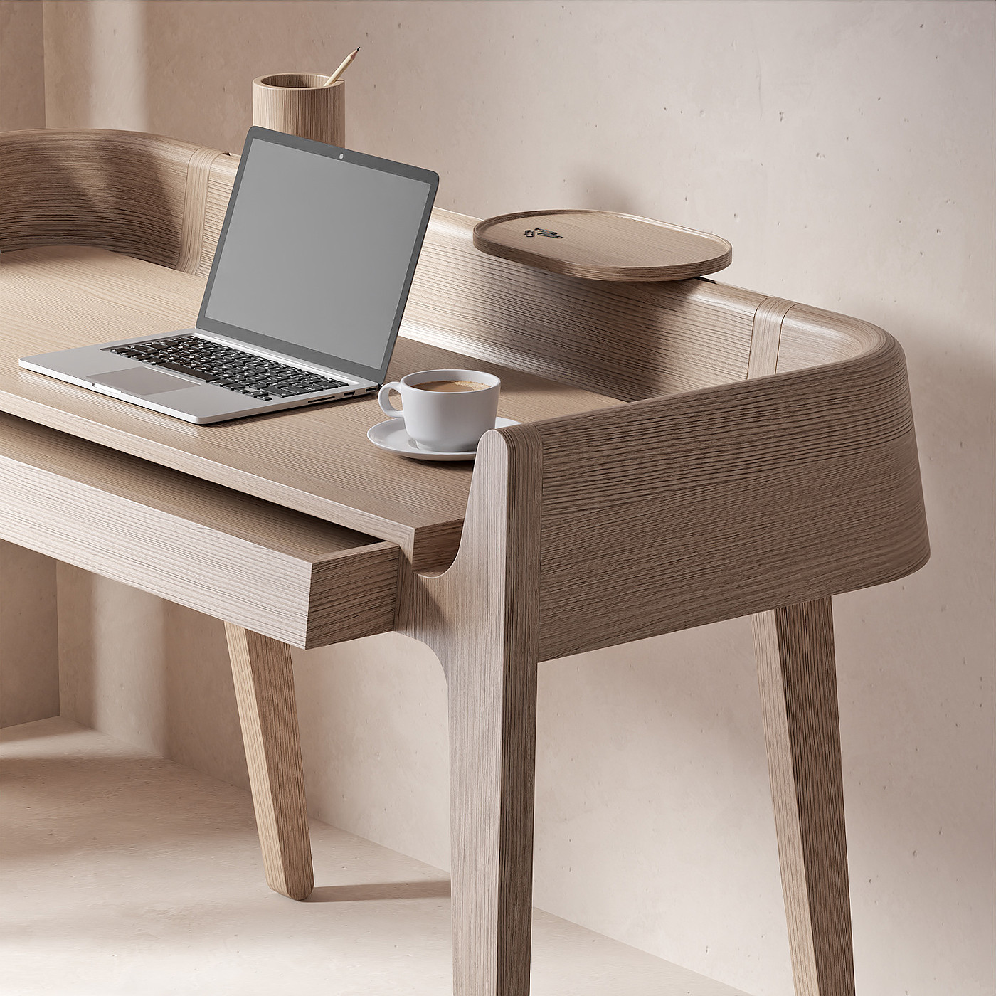 desk，Simplicity，Design，Retro，grace，