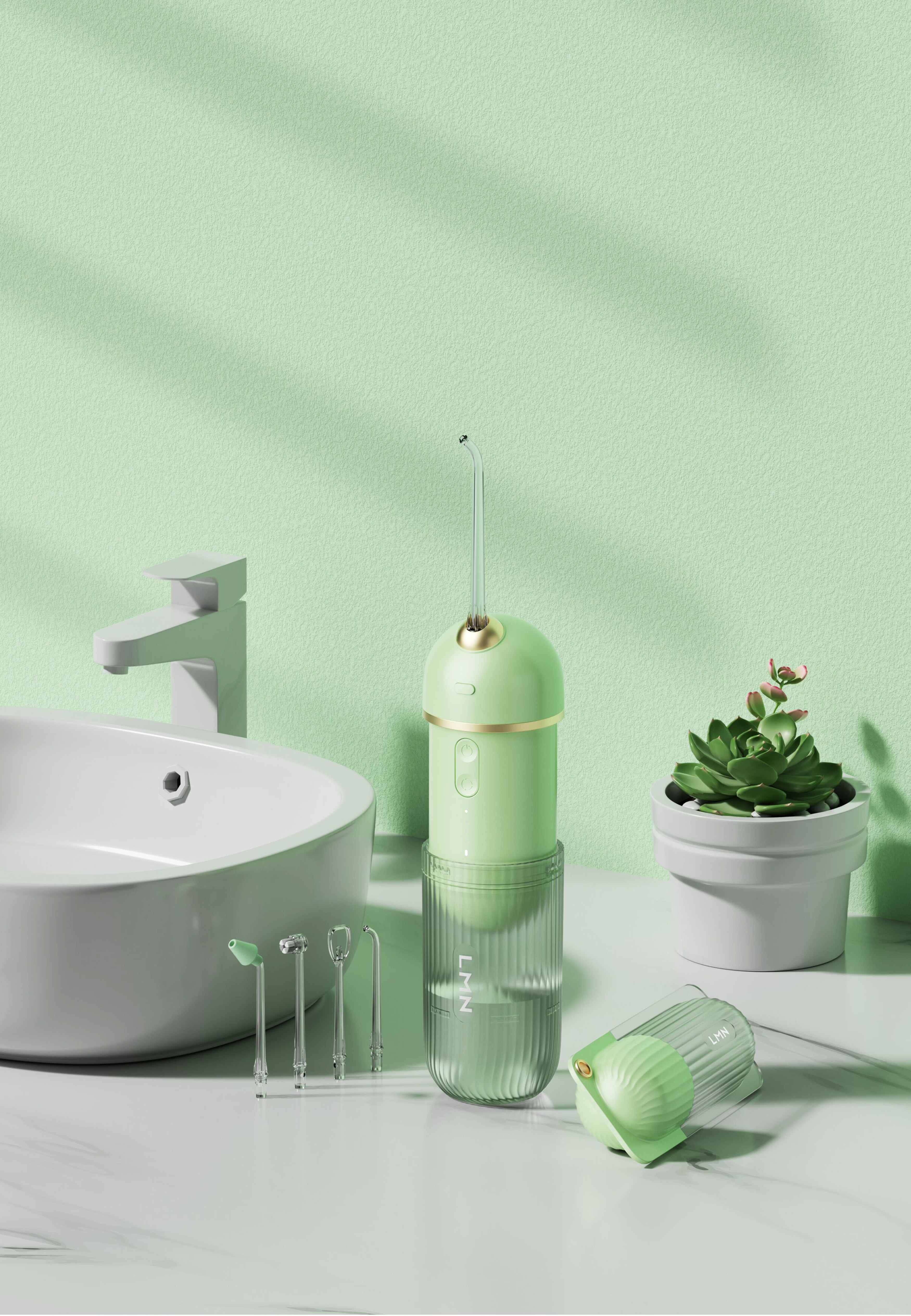 oral irrigator，capsule，gift，clean，fashion，